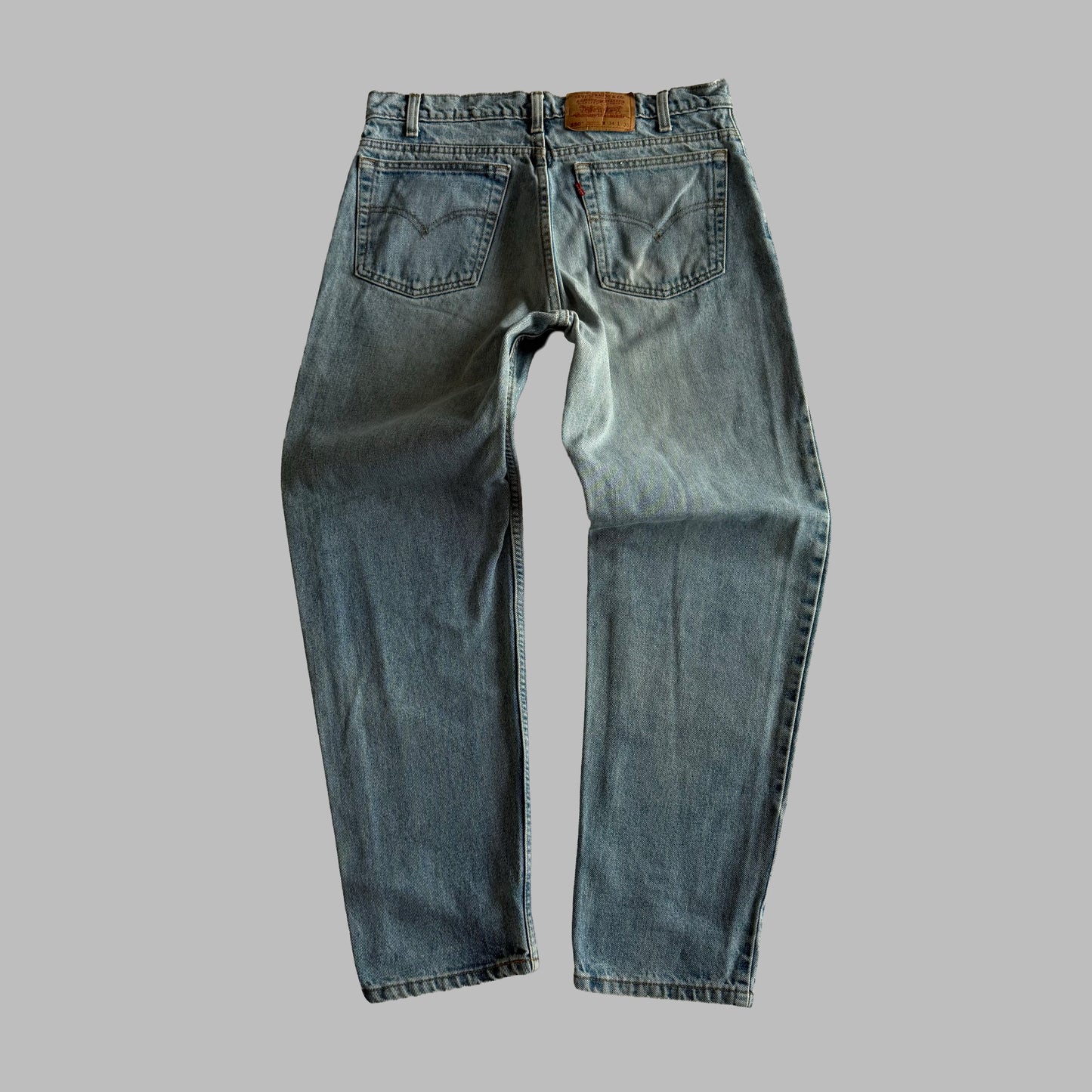 90s Levis Paper Tag Barrel Jeans - 34 x 30
