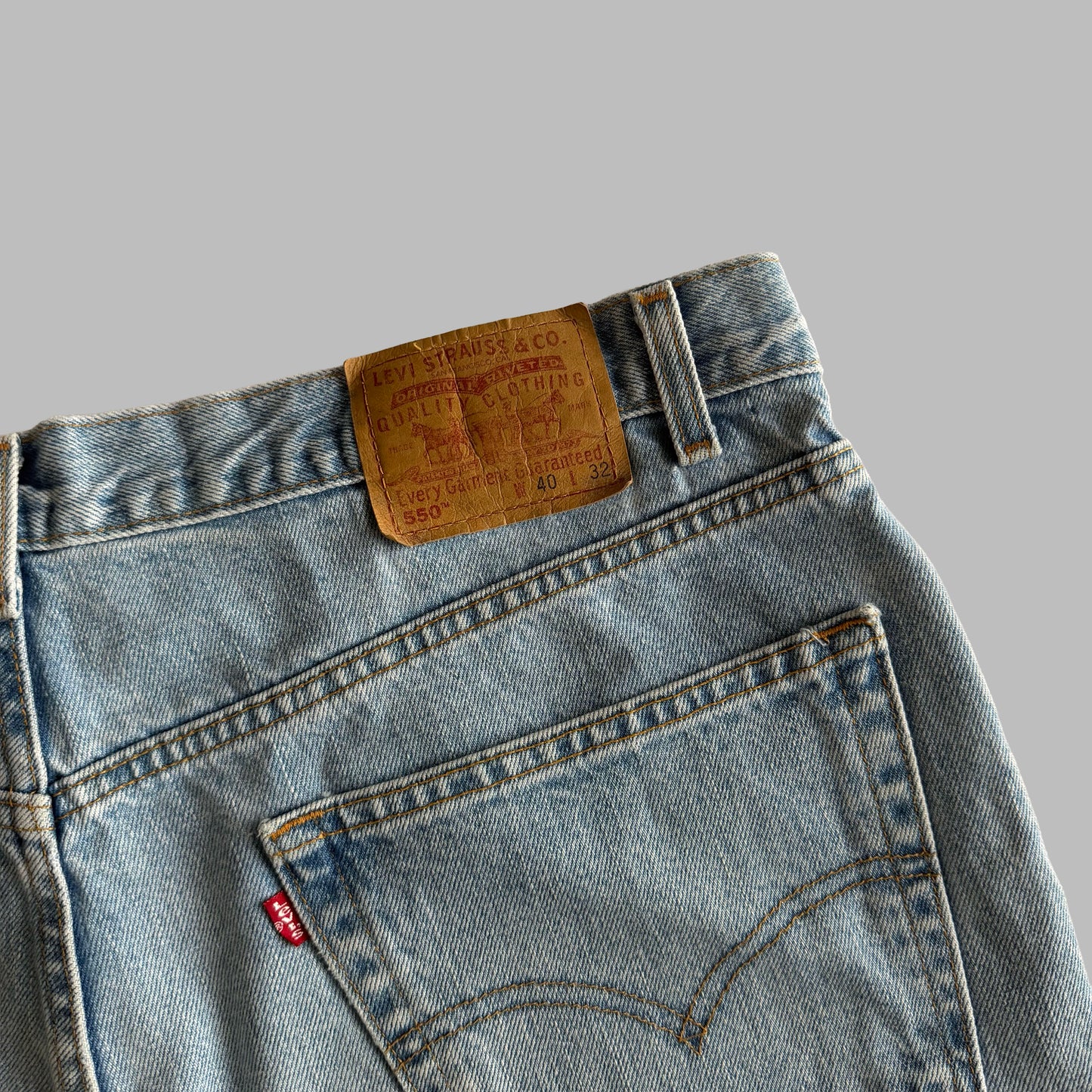 90s Levis Paper Tag Barrel Jeans - 40 x 32