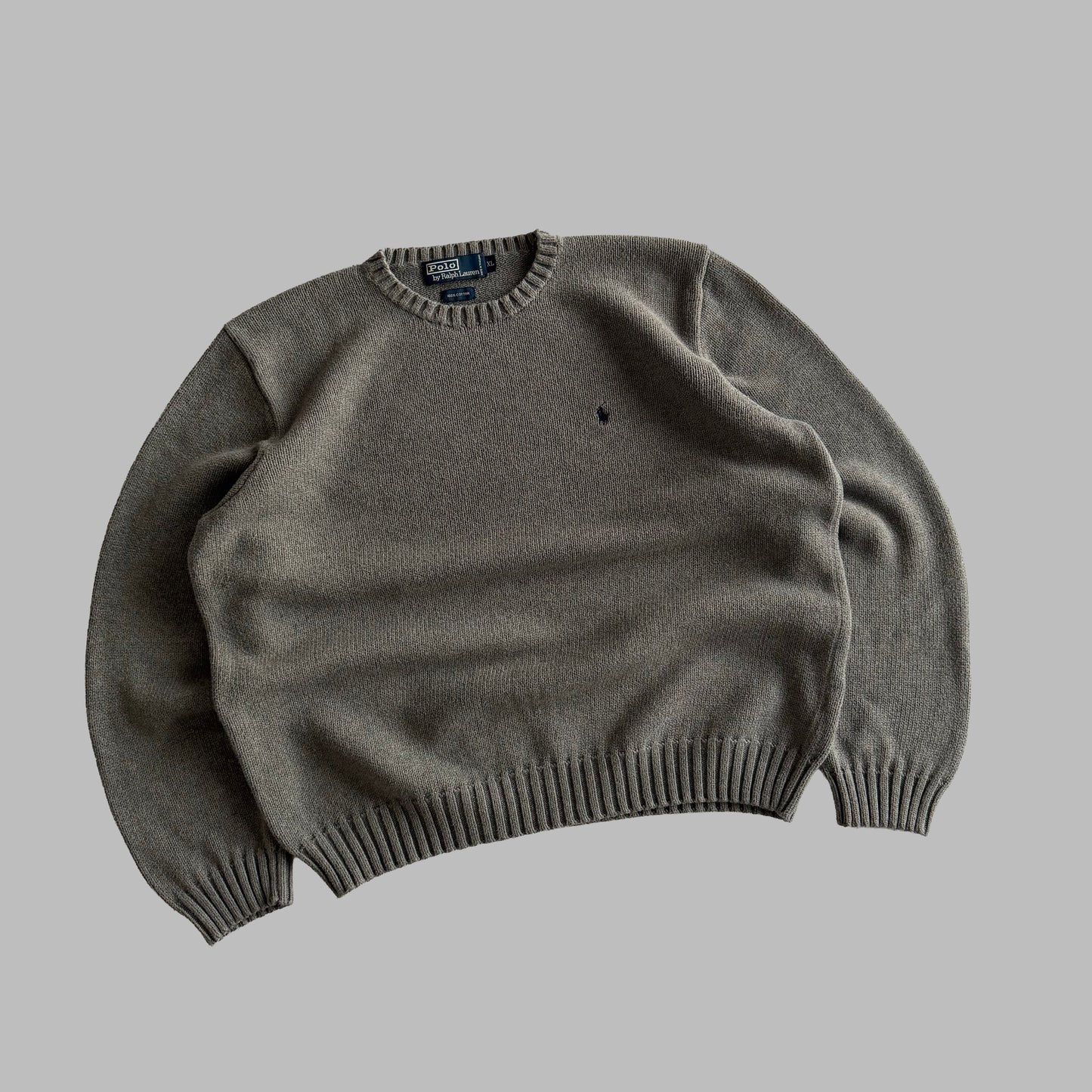 90s Polo Ralph Lauren Heavy Knit - XL