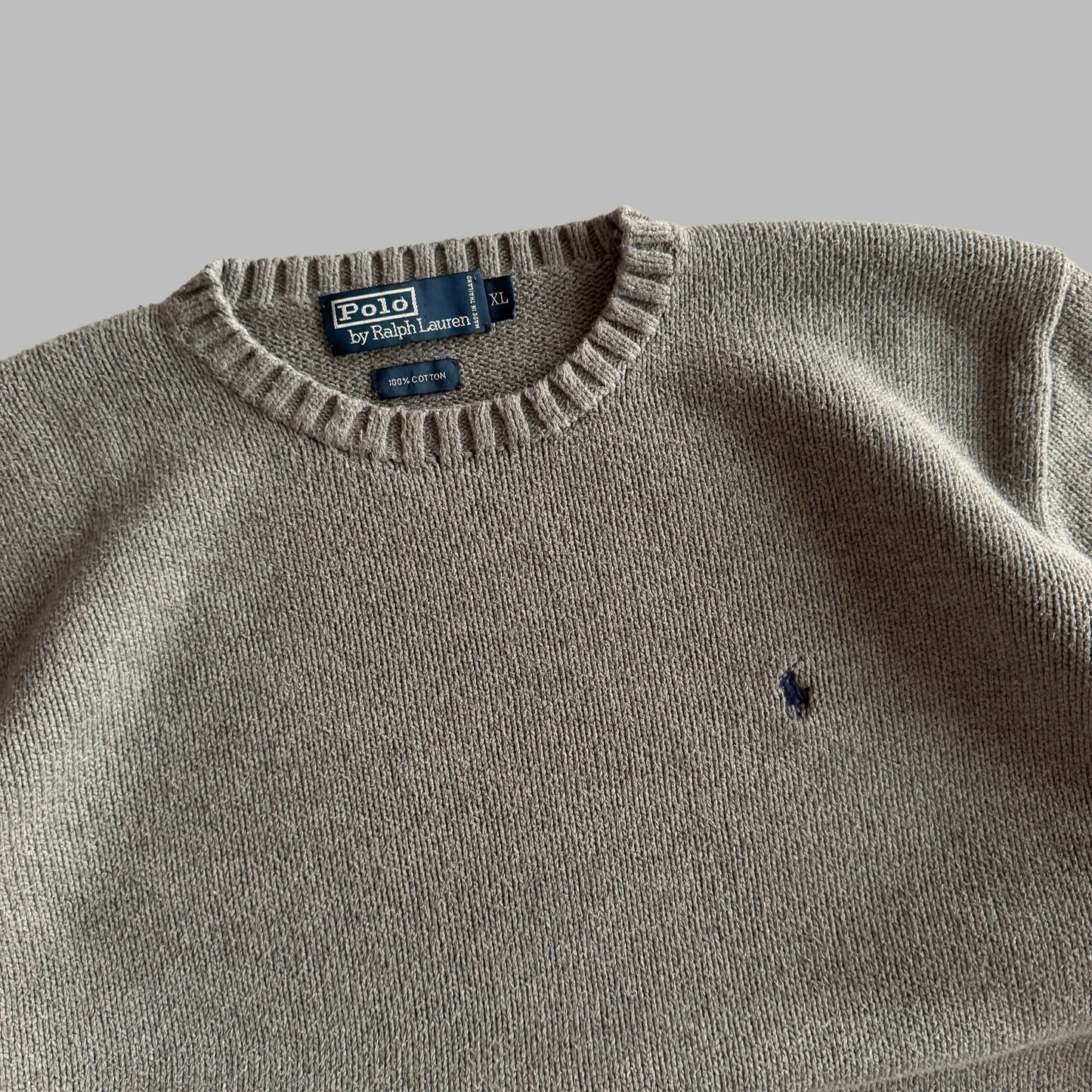 90s Polo Ralph Lauren Heavy Knit - XL