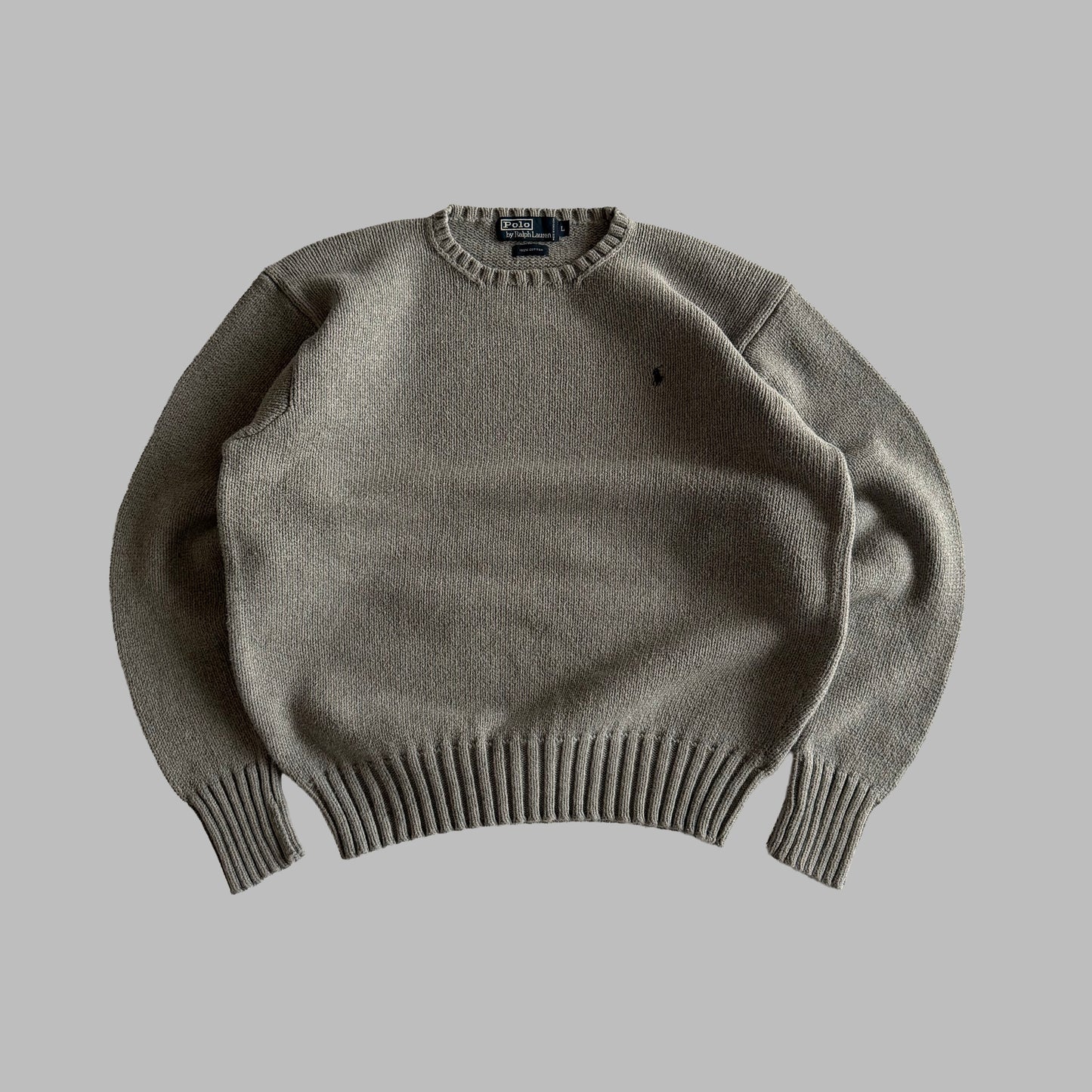 90s Polo Ralph Lauren Heavy Knit - L