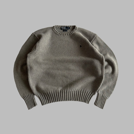 90s Polo Ralph Lauren Heavy Knit - L