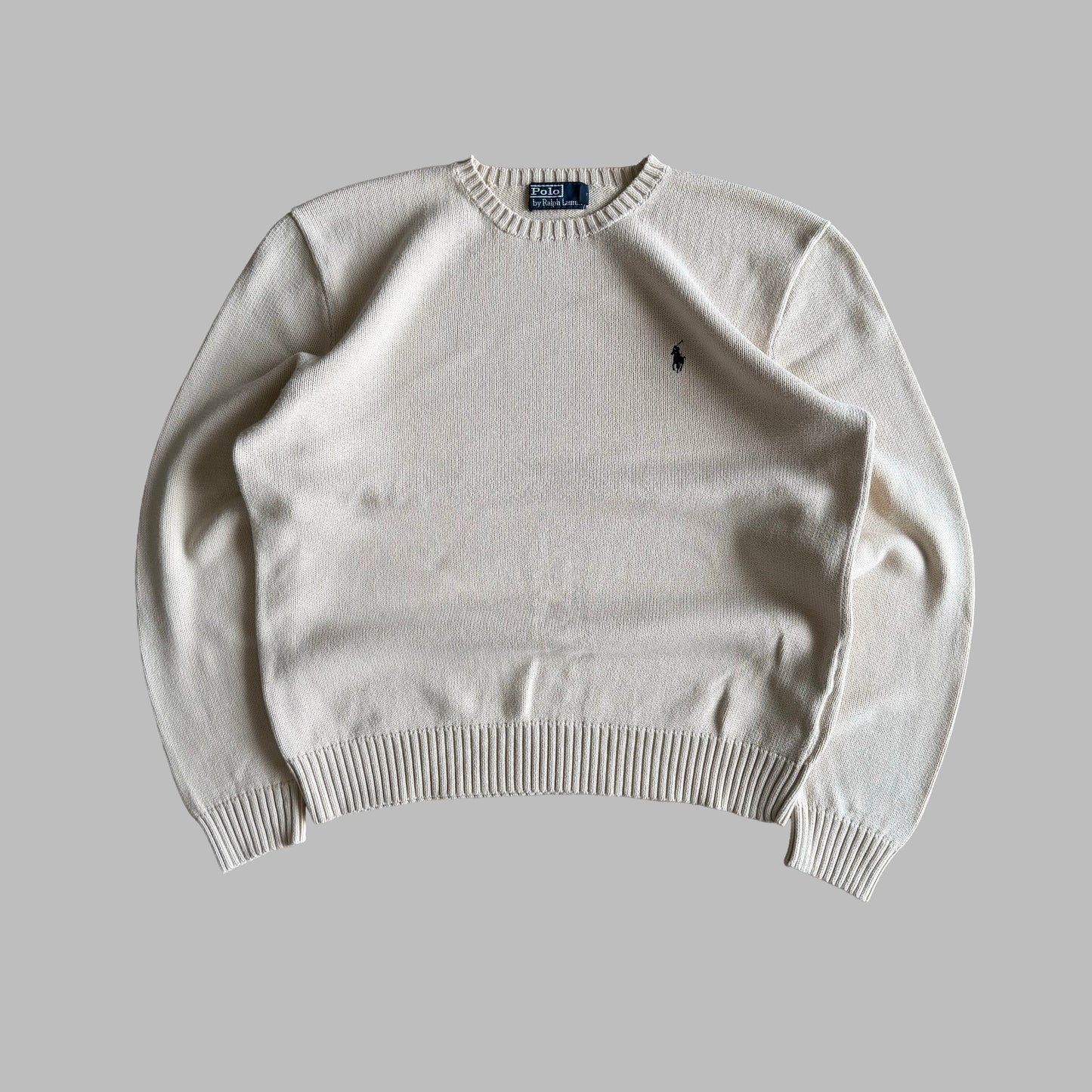 90s Polo Ralph Lauren Heavy Knit - M