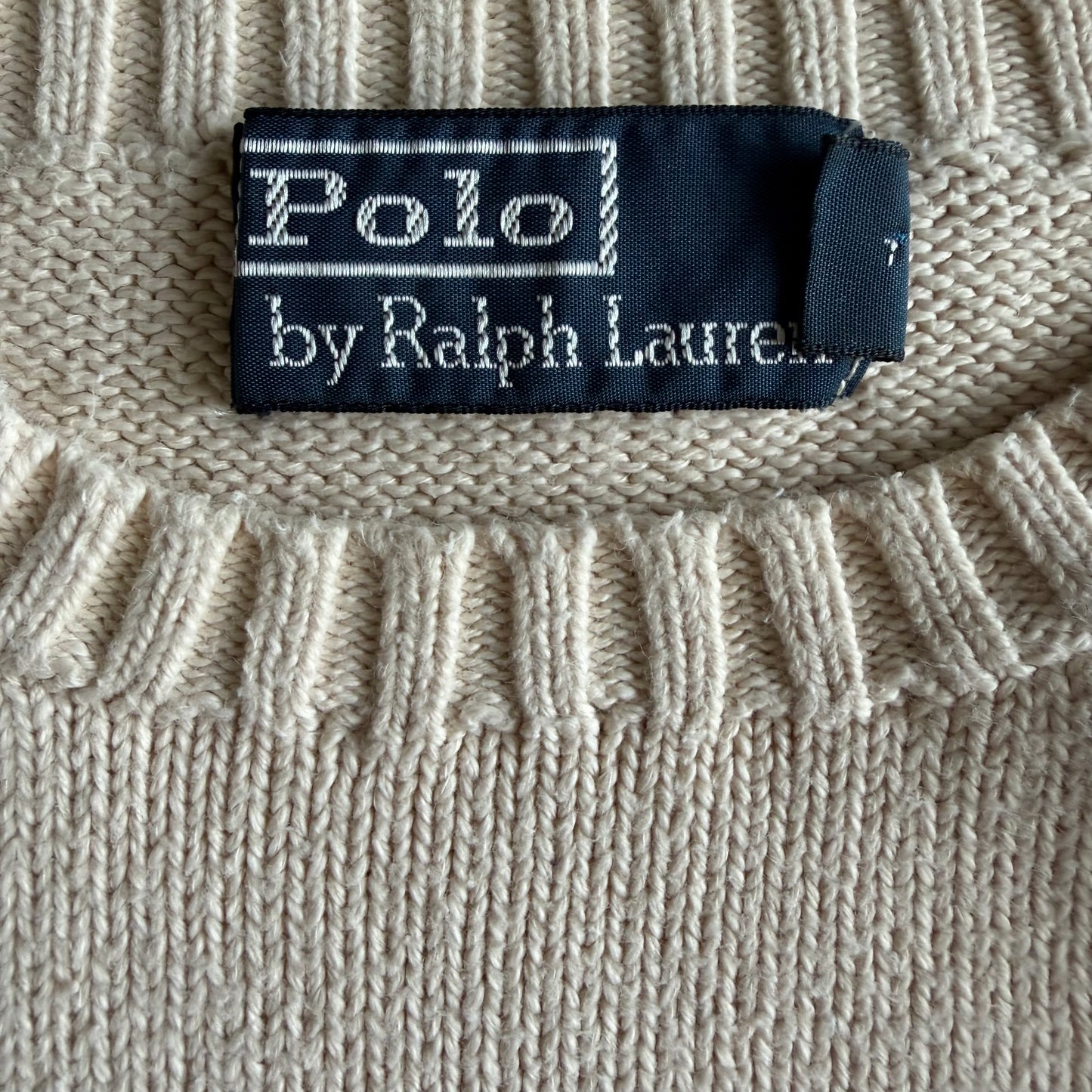 90s Polo Ralph Lauren Heavy Knit - M