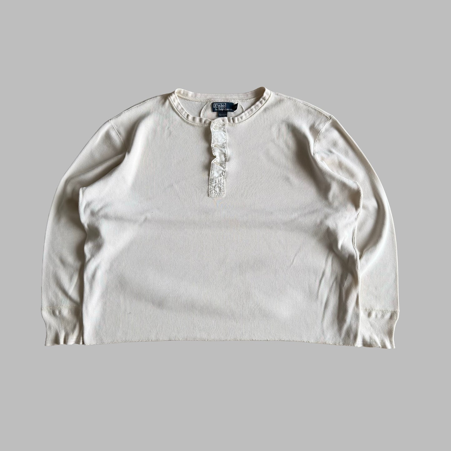 90s Polo Ralph Lauren Henley Pullover - XXL