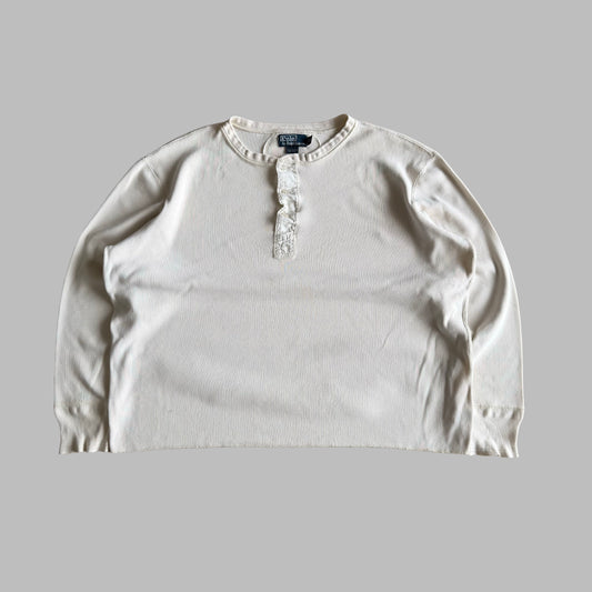 90s Polo Ralph Lauren Henley Pullover - XXL