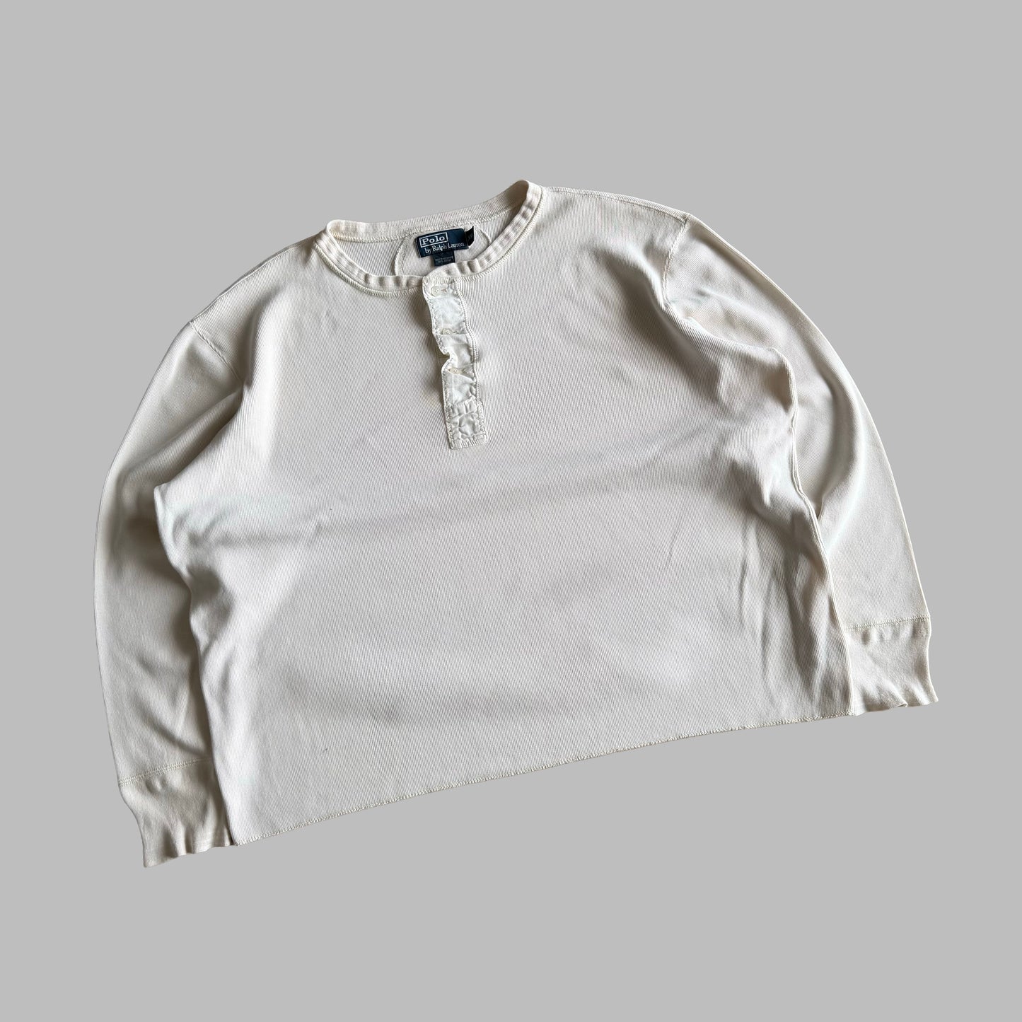 90s Polo Ralph Lauren Henley Pullover - XXL
