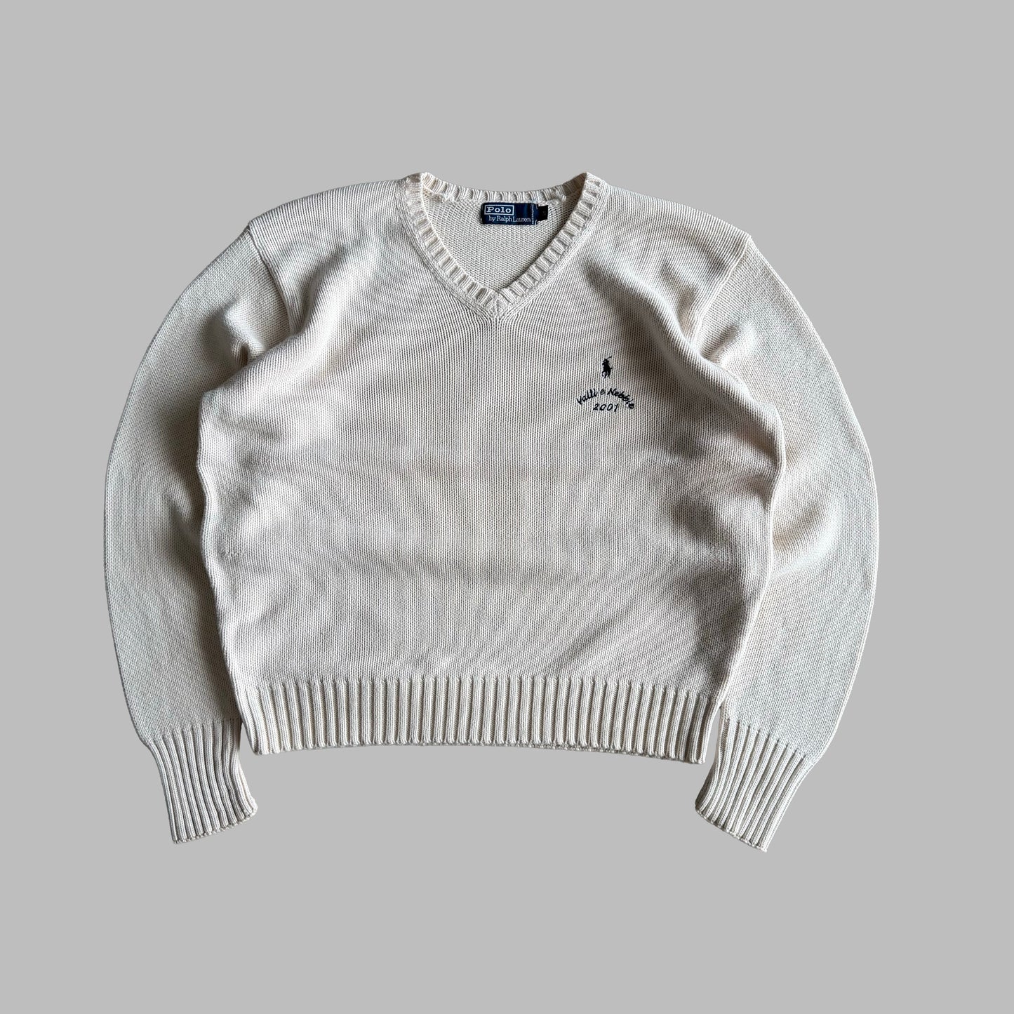 90s Polo Ralph Lauren Heavy Knit - M