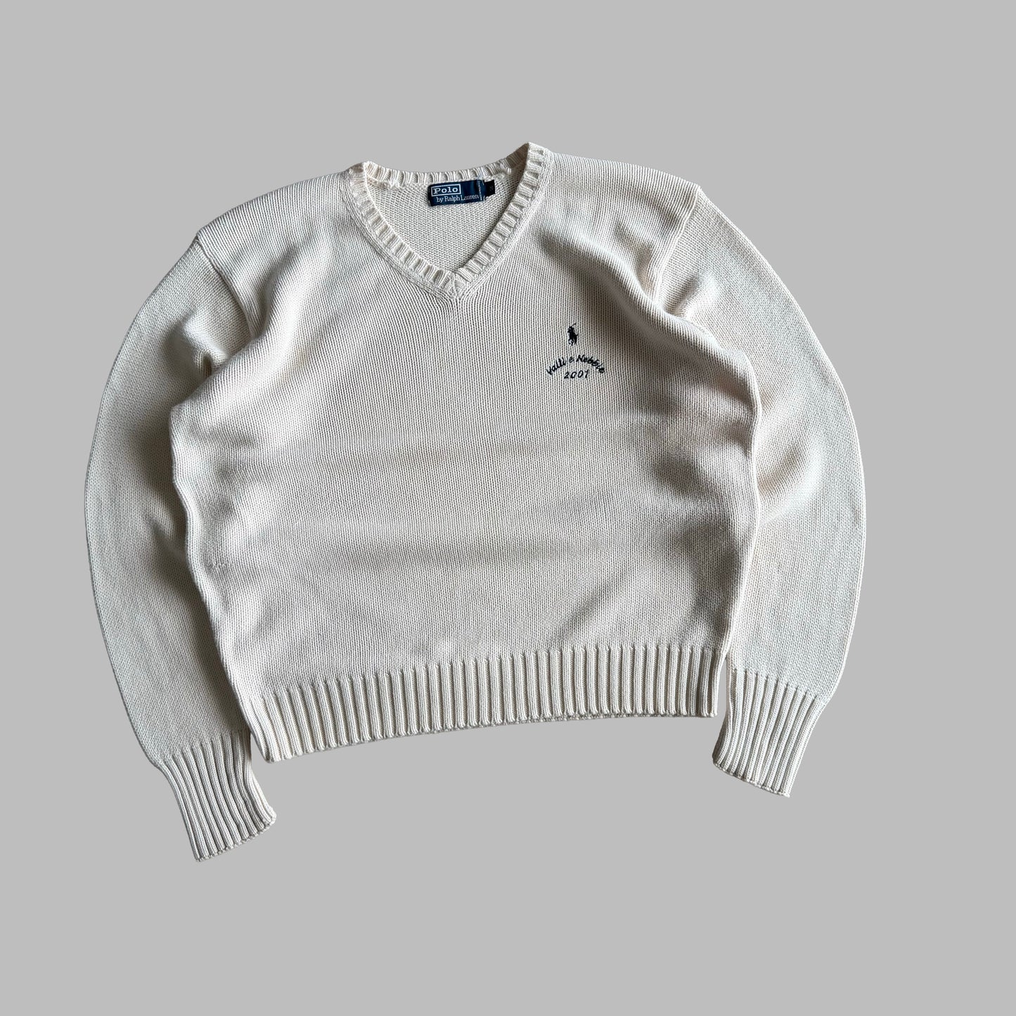 90s Polo Ralph Lauren Heavy Knit - M