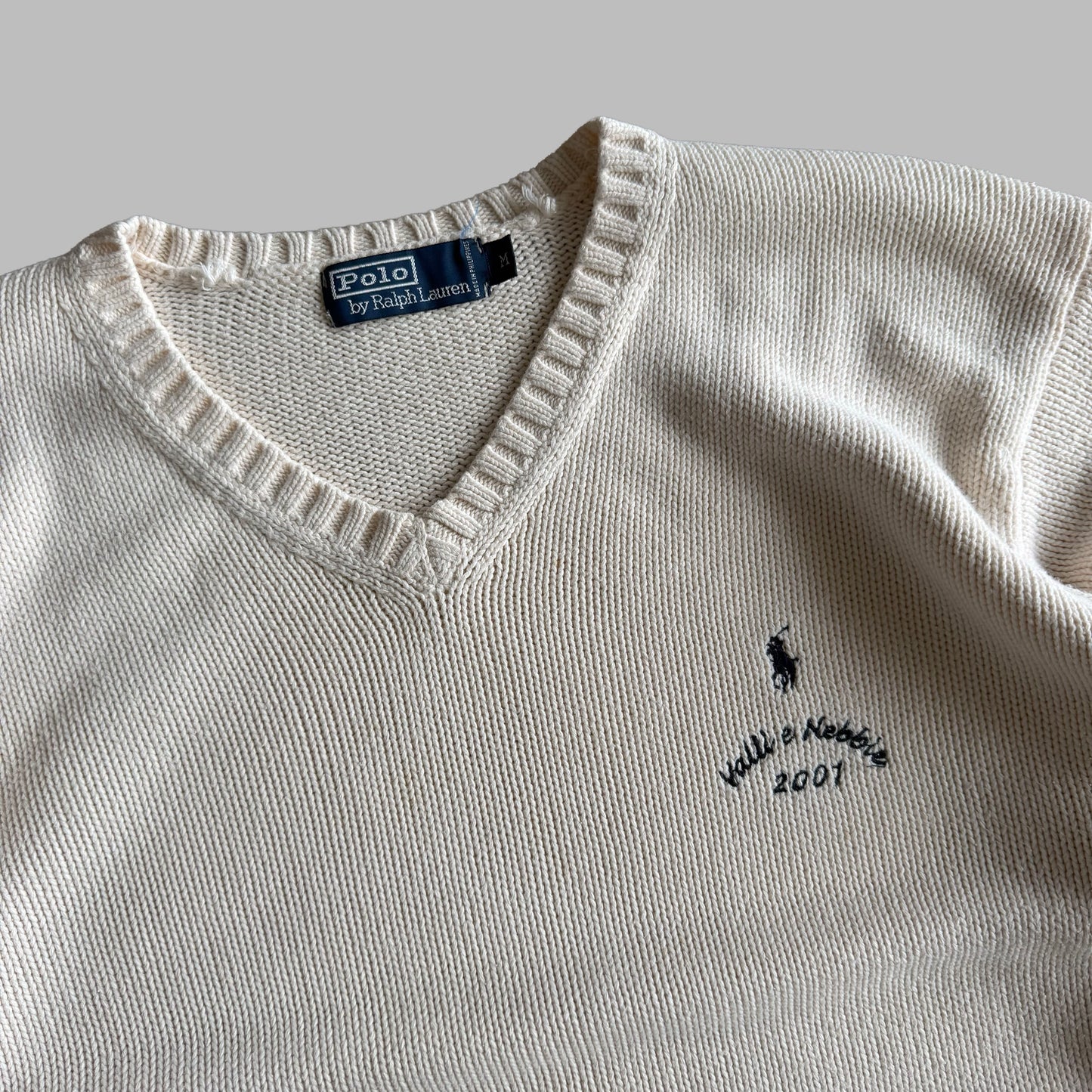 90s Polo Ralph Lauren Heavy Knit - M