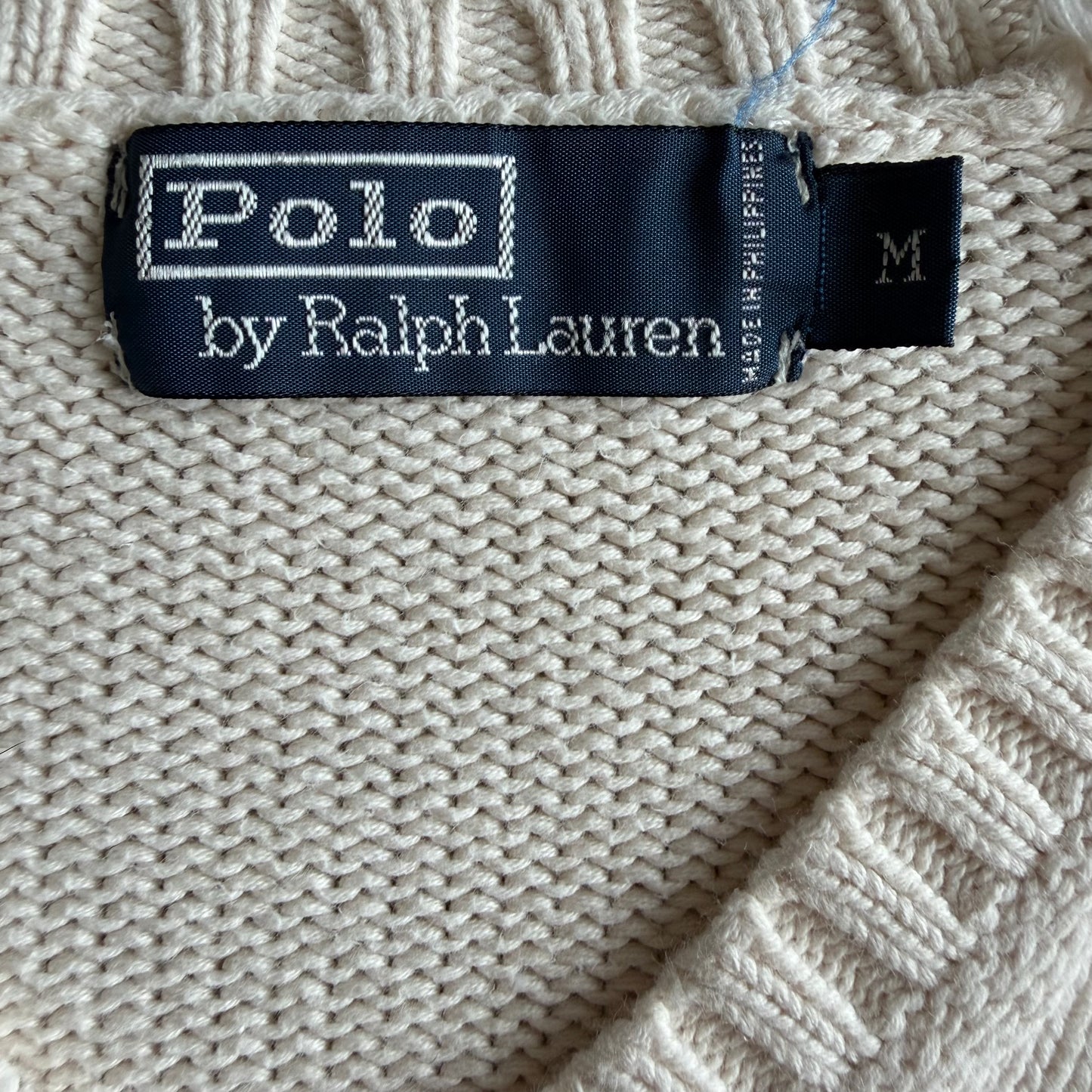 90s Polo Ralph Lauren Heavy Knit - M