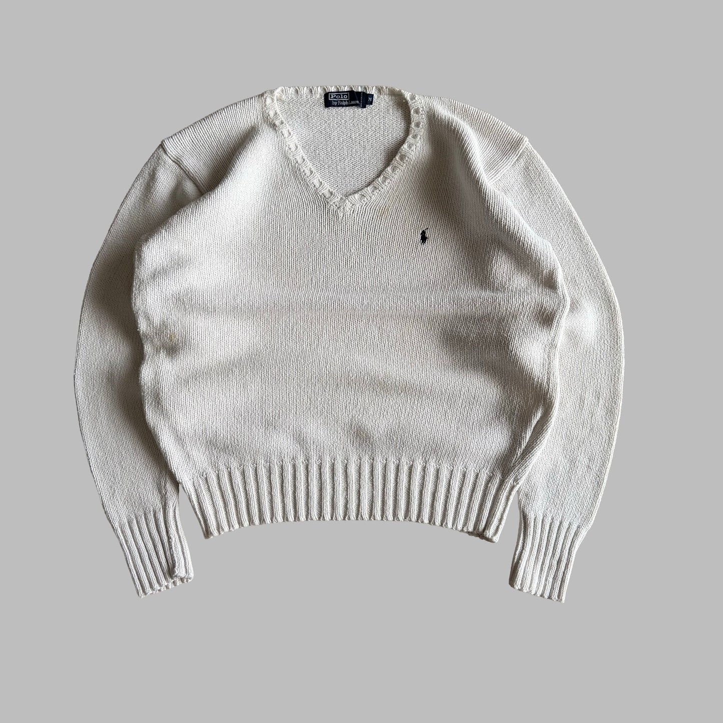 90s Polo Ralph Lauren Heavy Knit - M