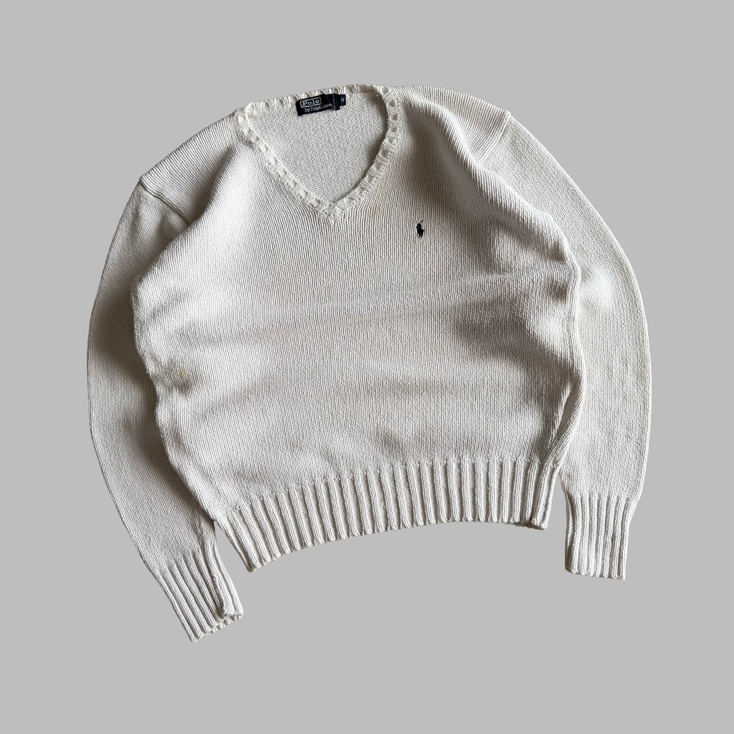 90s Polo Ralph Lauren Heavy Knit - M