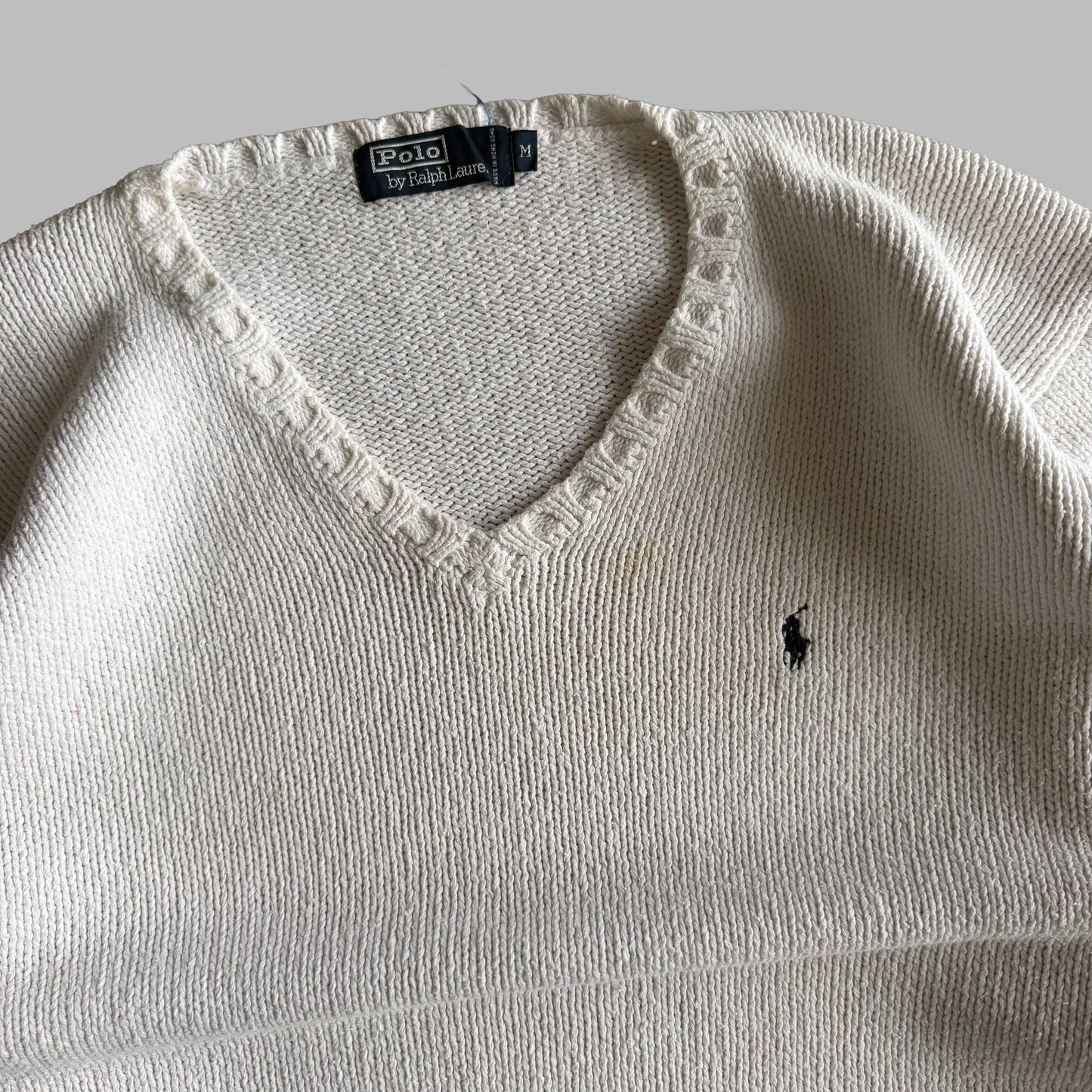 90s Polo Ralph Lauren Heavy Knit - M