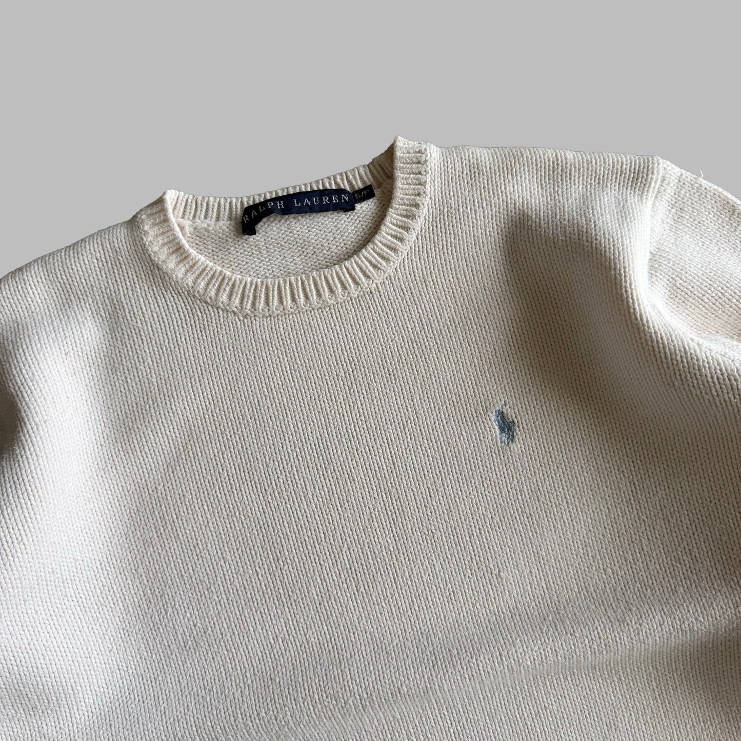 Y2K Polo Ralph Lauren Heavy Knit - S