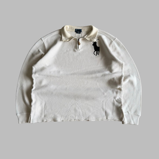 90s Polo Ralph Lauren Quarter Zip - L
