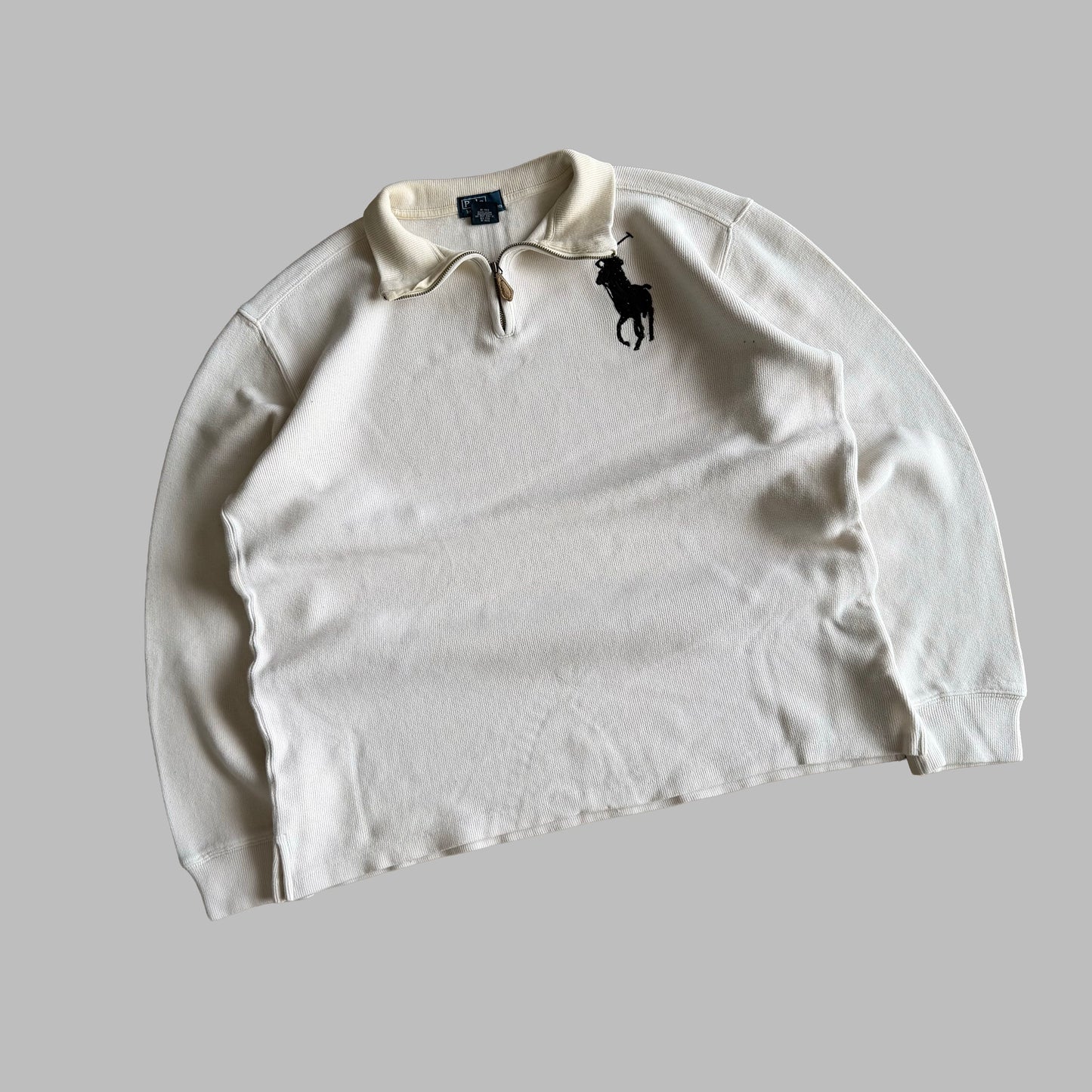 90s Polo Ralph Lauren Quarter Zip - L
