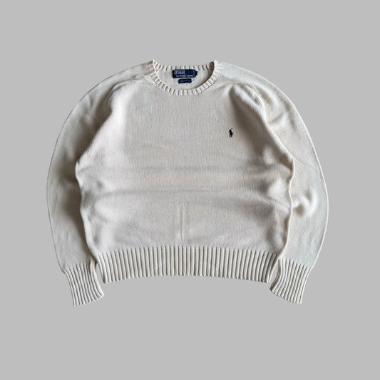 90s Polo Ralph Lauren Heavy Knit - M