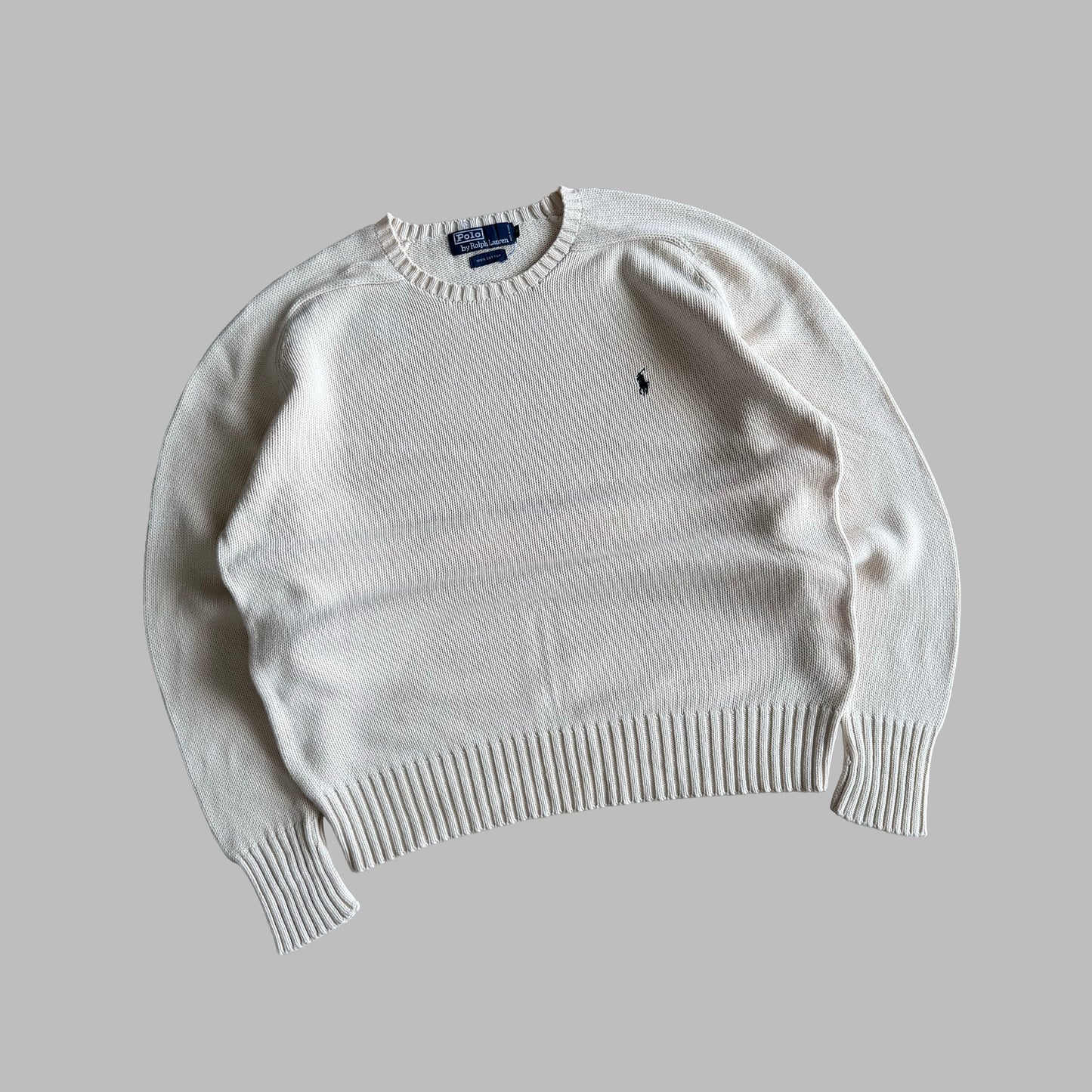 90s Polo Ralph Lauren Heavy Knit - M