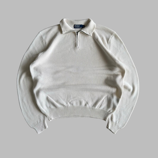 90s Polo Ralph Lauren Quarter Zip - XL