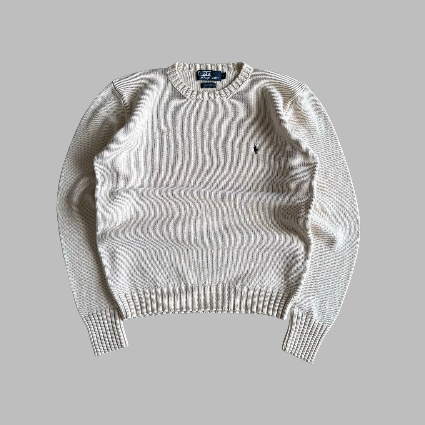 90s Polo Ralph Lauren Heavy Knit - M
