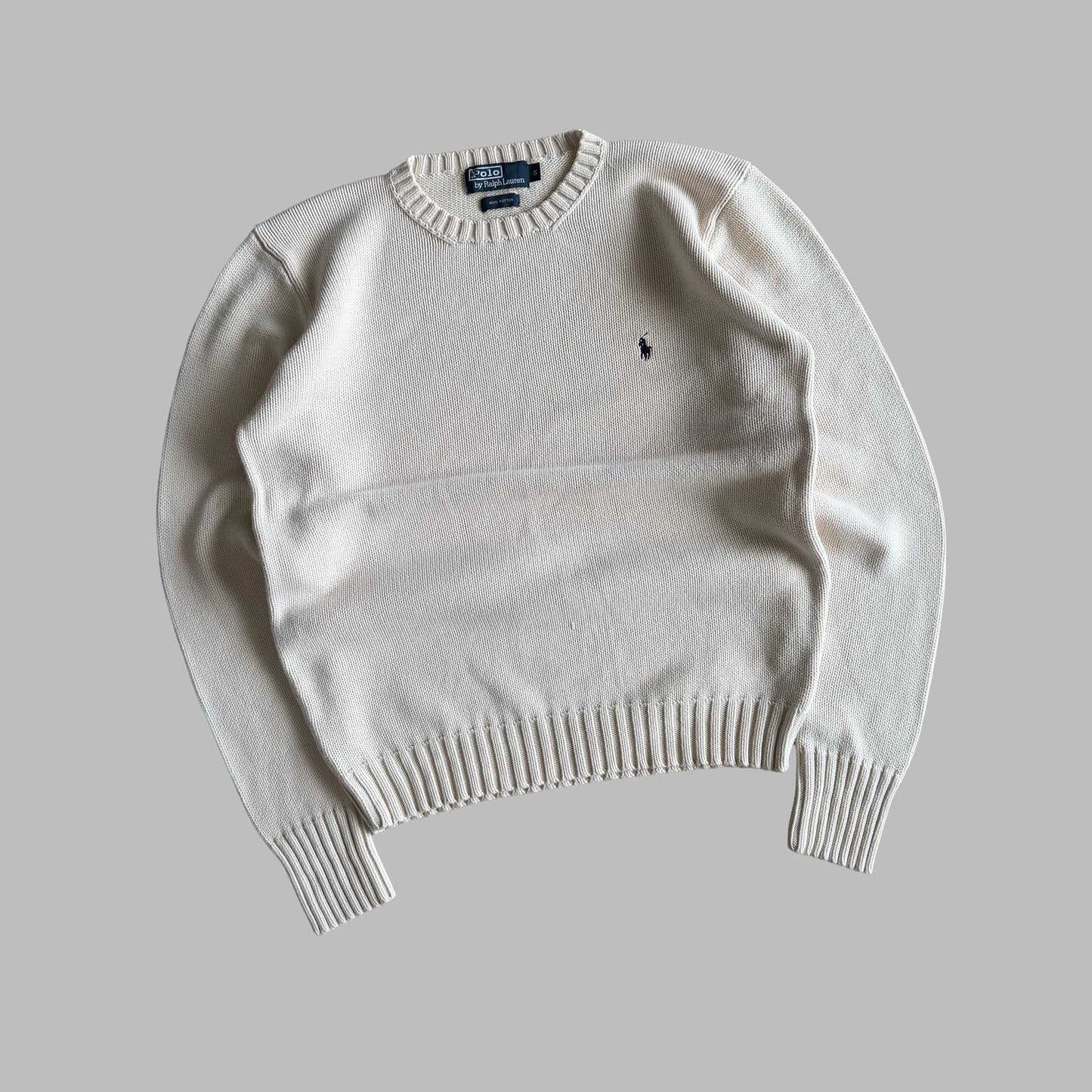 90s Polo Ralph Lauren Heavy Knit - M