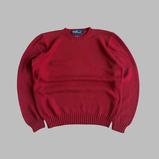 90s Polo Ralph Lauren Heavy Knit - L