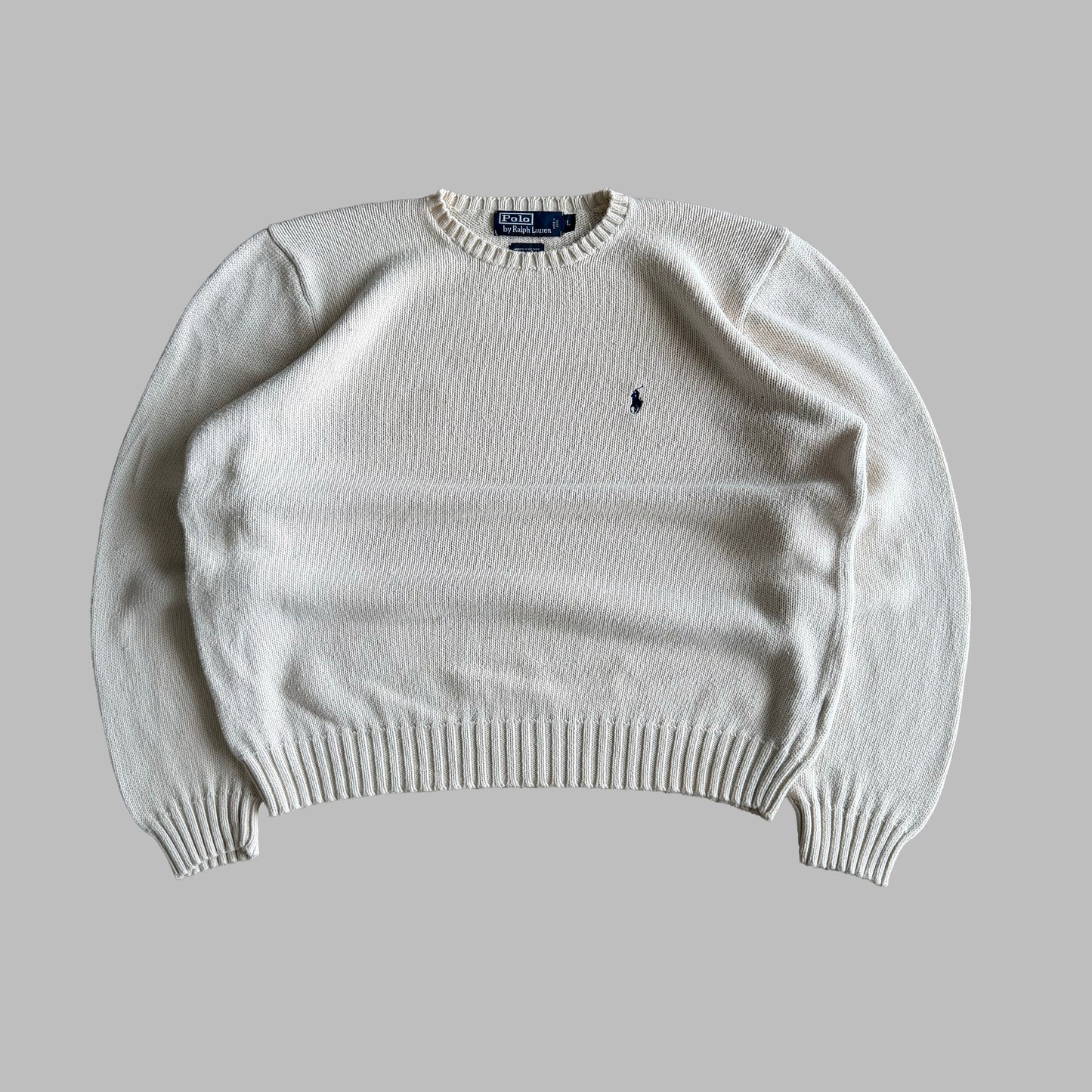 90s Polo Ralph Lauren Heavy Knit - L