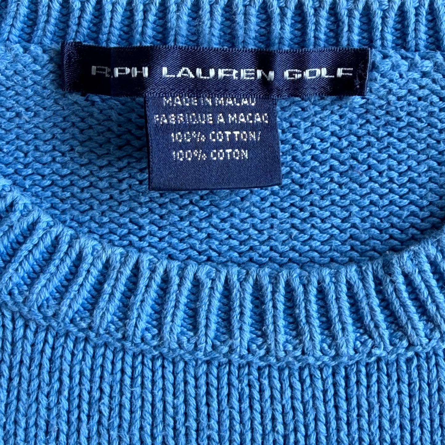 Y2K Polo Ralph Lauren Heavy Knit - S