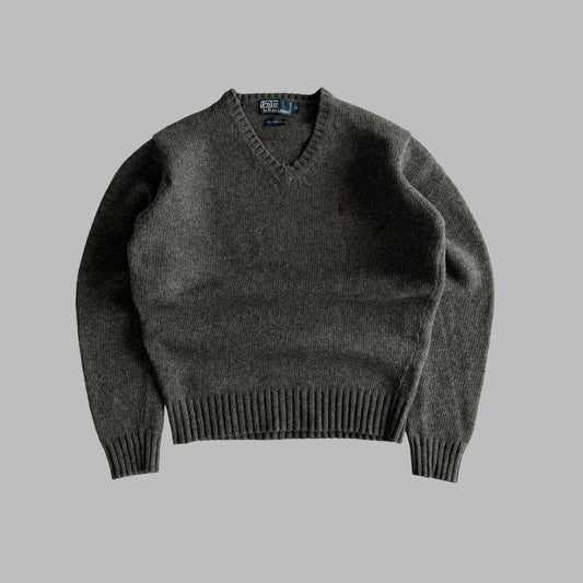 90s Polo Ralph Lauren Lambswool Heavy Knit - M