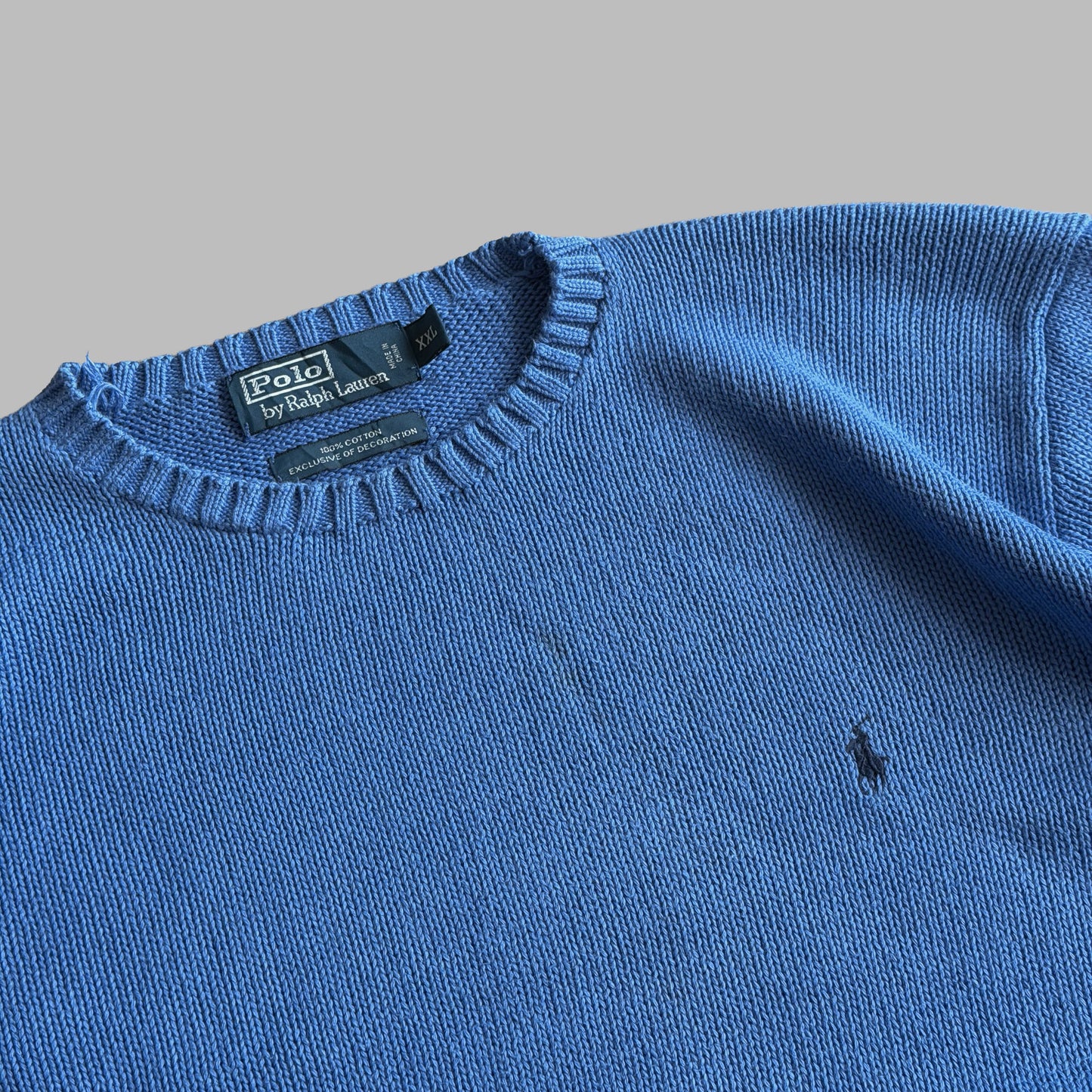 90s Polo Ralph Lauren Heavy Knit - XXL