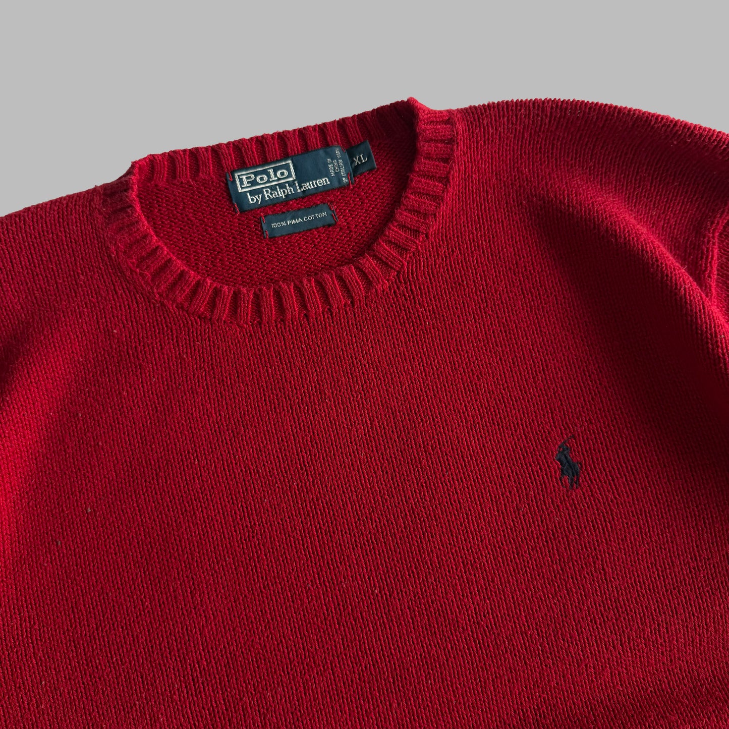 90s Polo Ralph Lauren Heavy Knit - XL