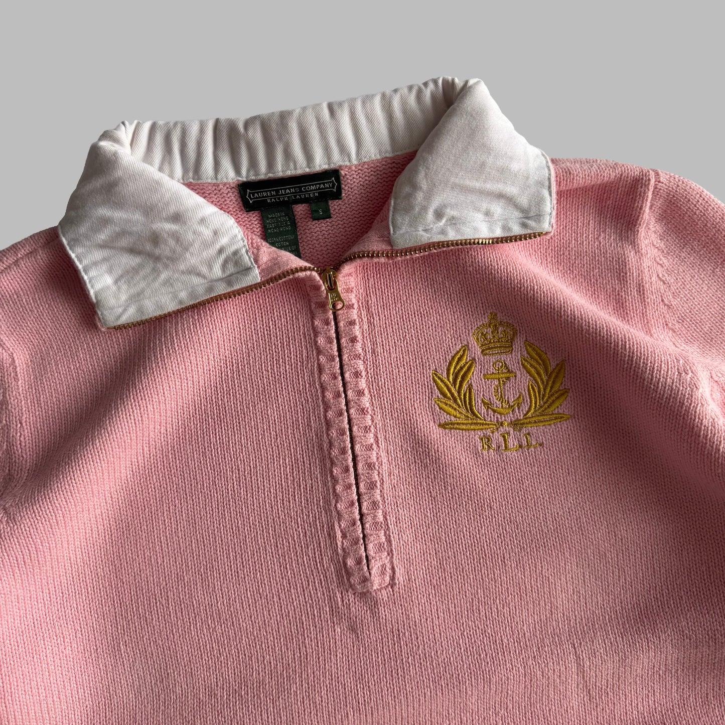 Y2K Polo Ralph Lauren Quarter Zip - S