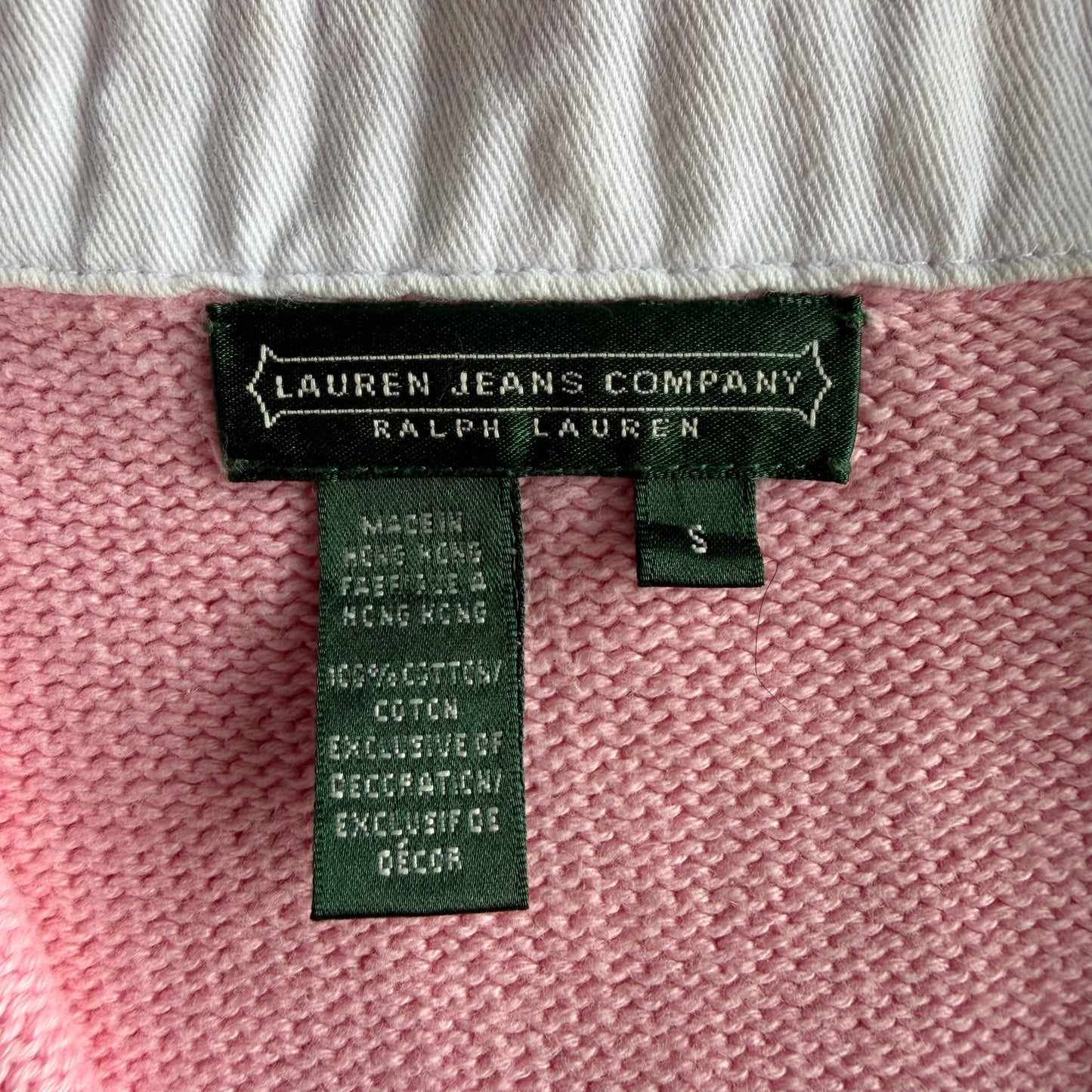 Y2K Polo Ralph Lauren Quarter Zip - S