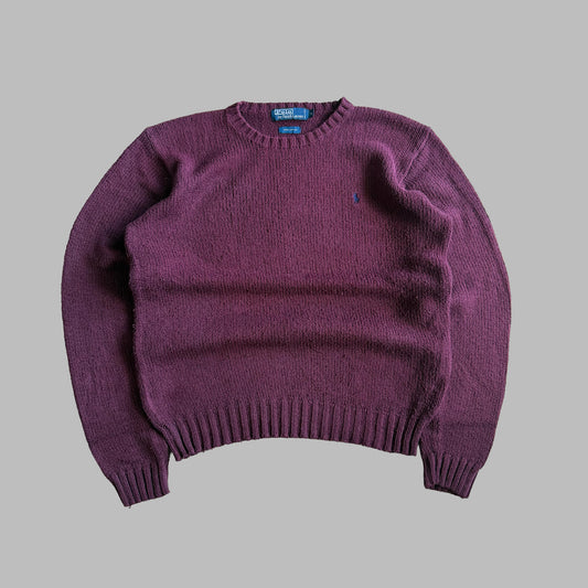 90s Polo Ralph Lauren Heavy Knit - M