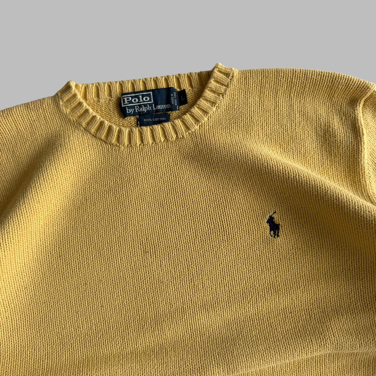 90s Ralph Lauren Heavy Knit - L