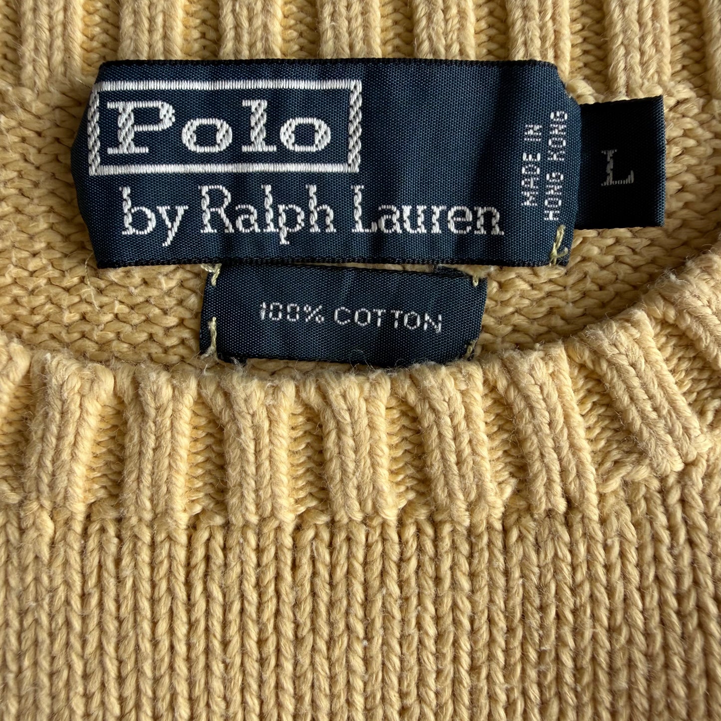 90s Ralph Lauren Heavy Knit - L