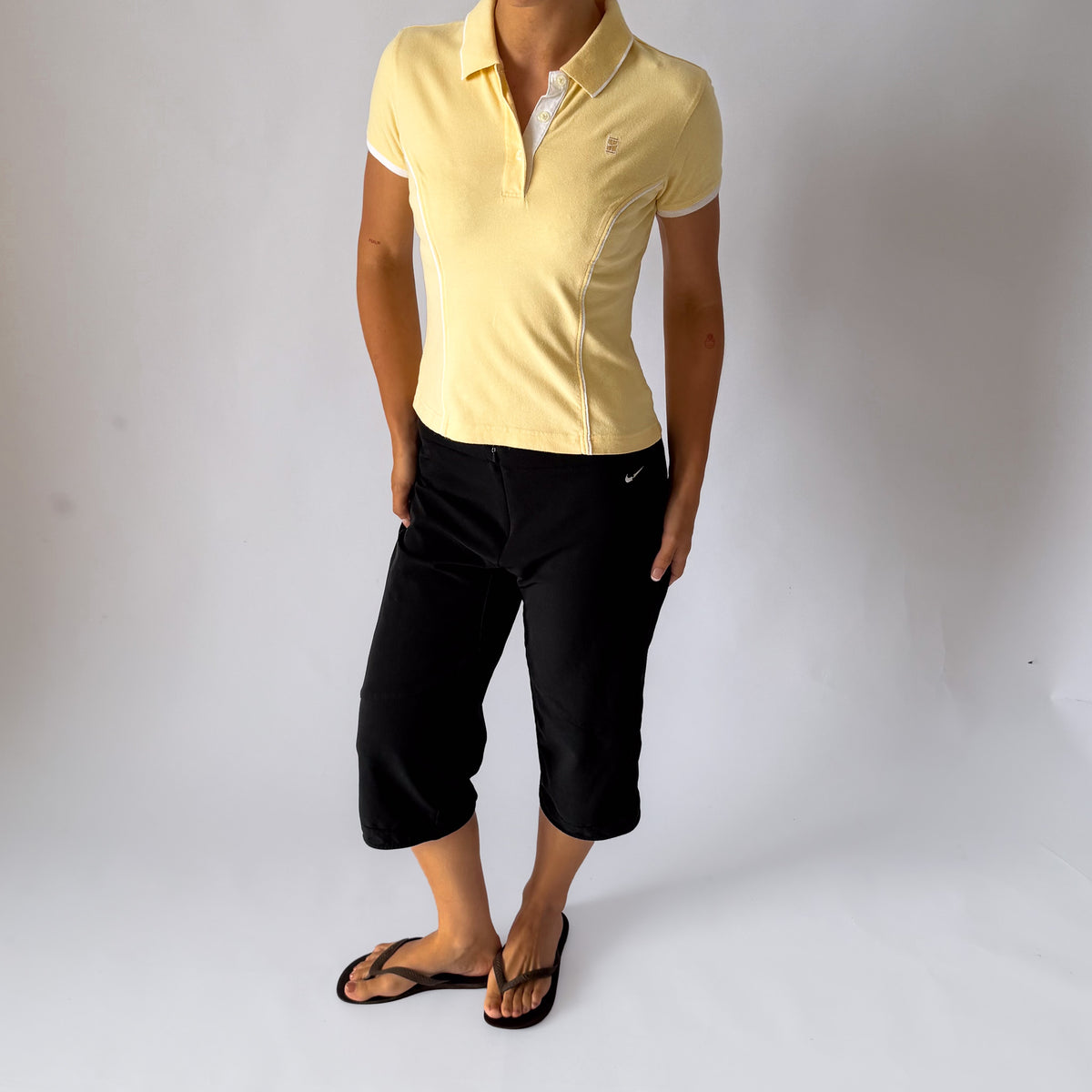 Y2K Nike Pickle Ball Polo Top - S