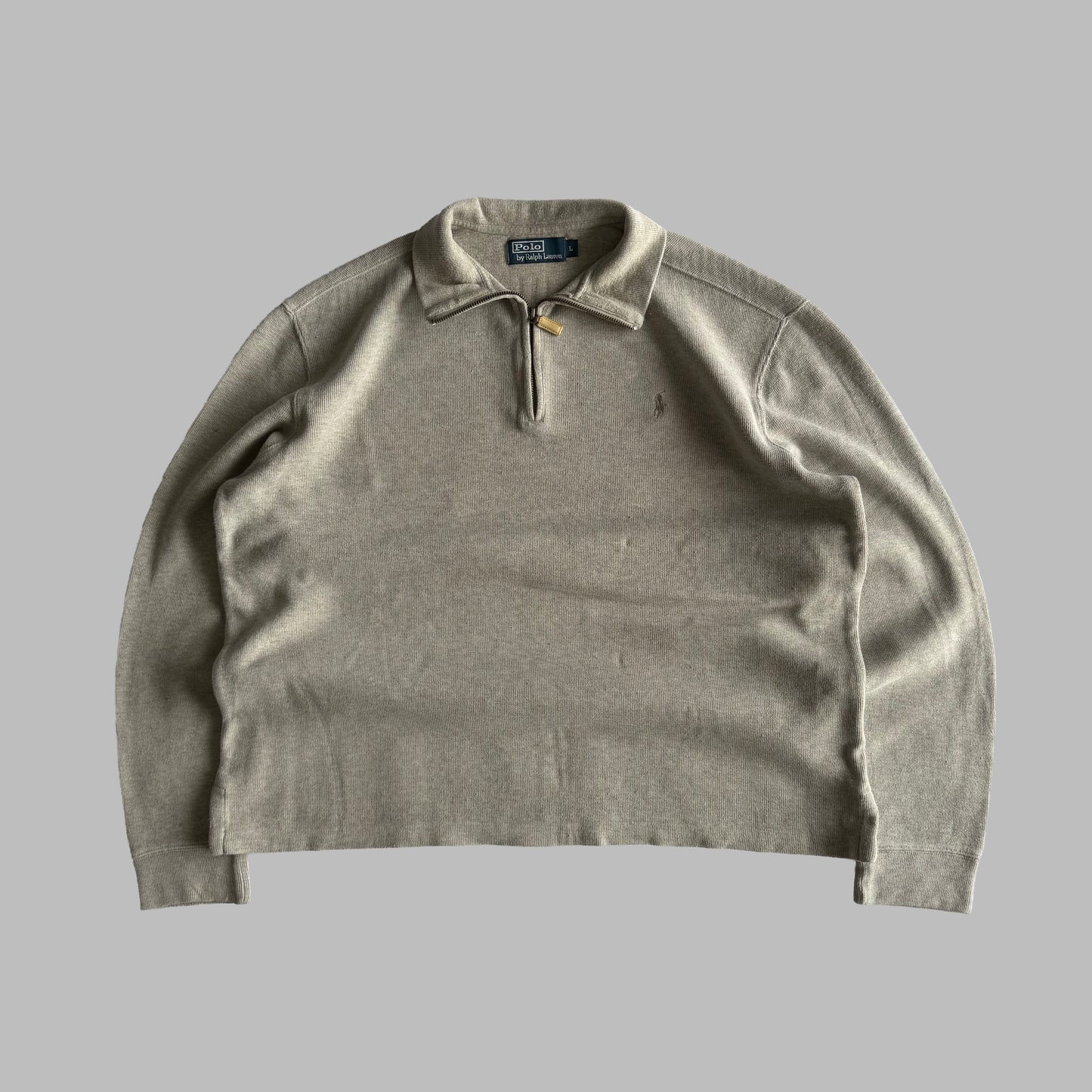 90s Polo Ralph Lauren Quarter Zip - L