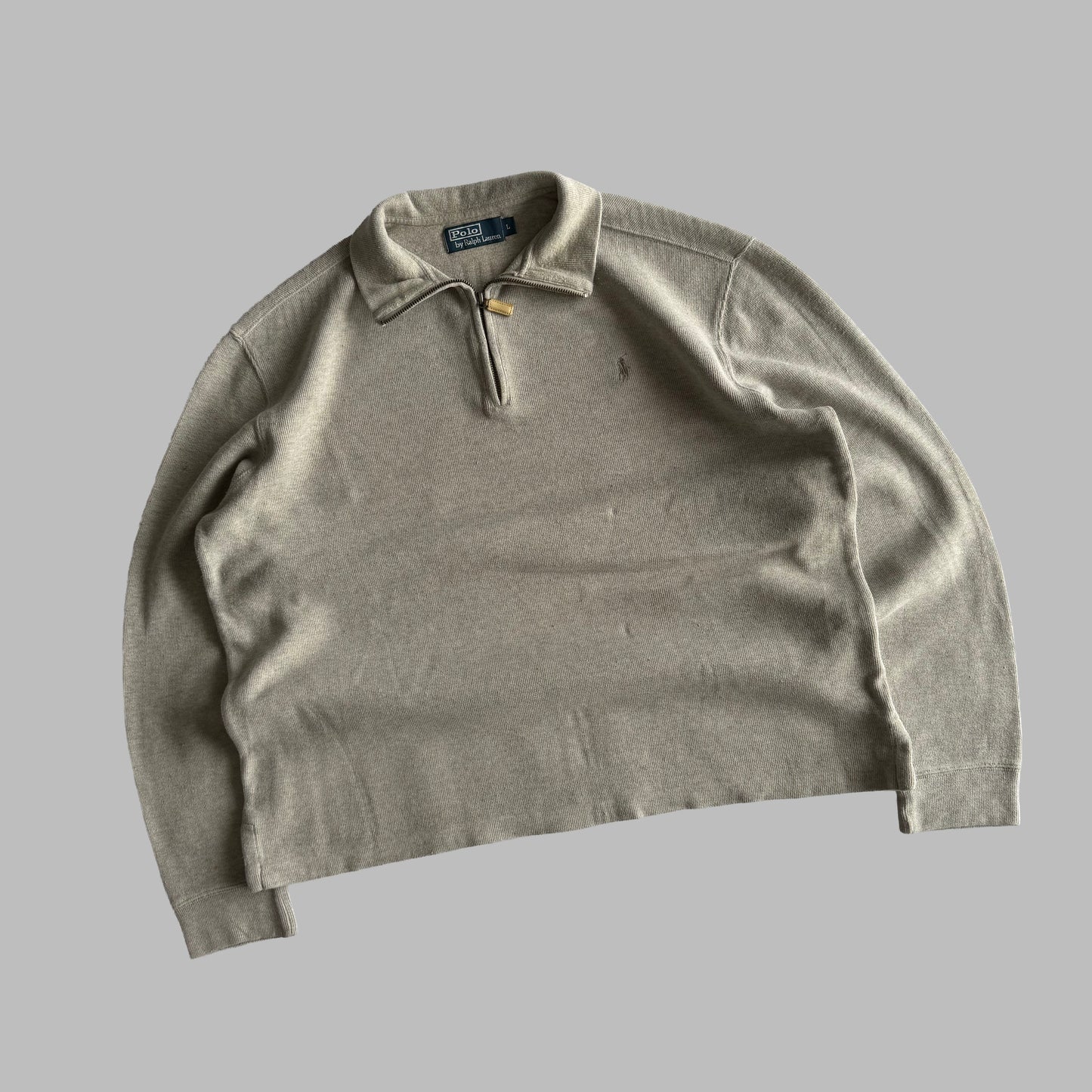90s Polo Ralph Lauren Quarter Zip - L