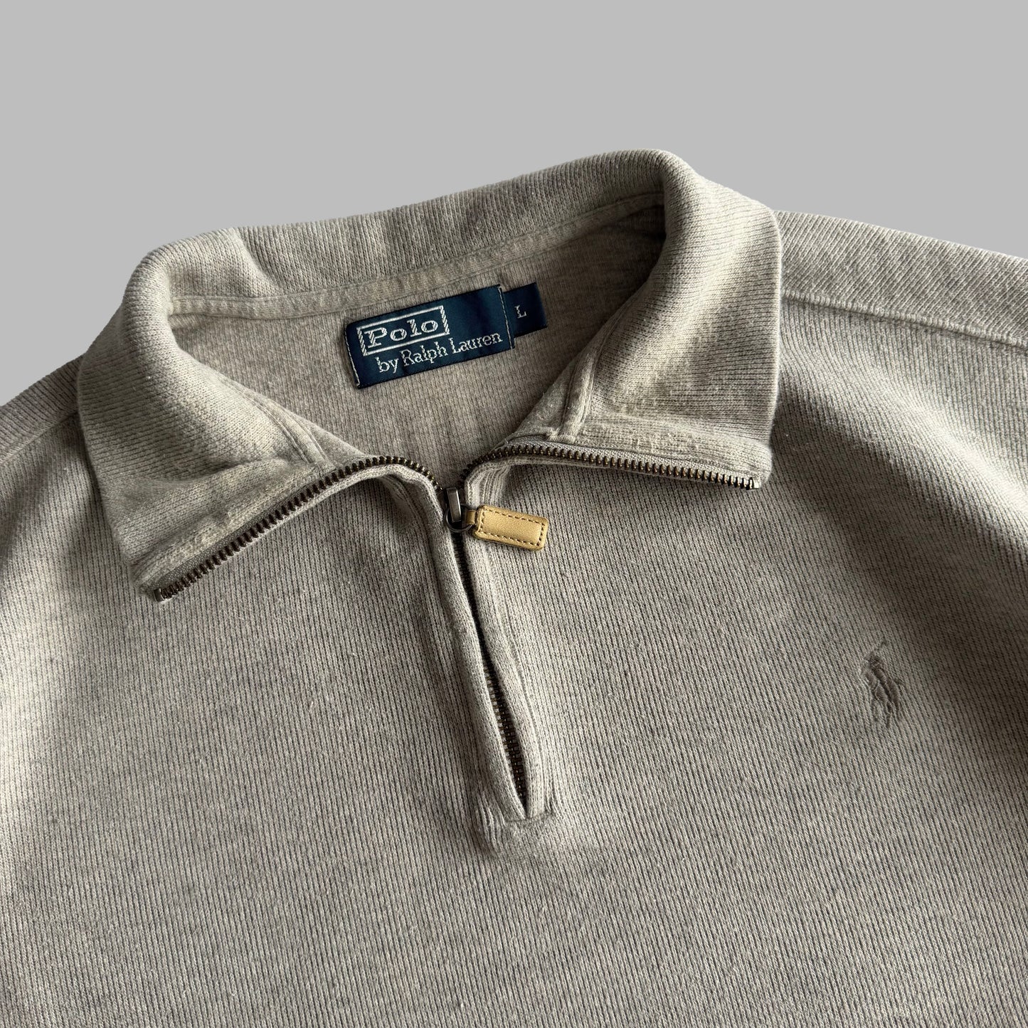 90s Polo Ralph Lauren Quarter Zip - L