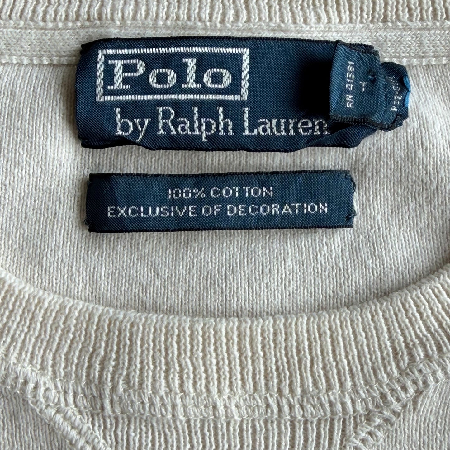 90s Polo Ralph Lauren Cotton Pull Over - XL