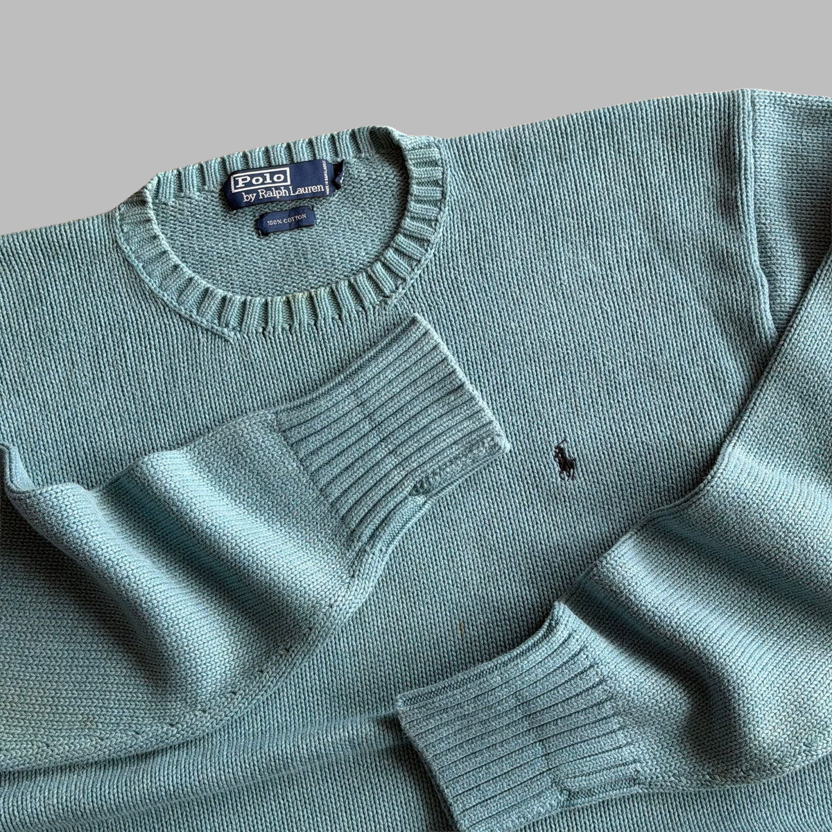 90s Polo Ralph Lauren Heavy Knit - L