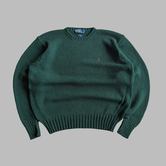 90s Polo Ralph Lauren Heavy Knit - L