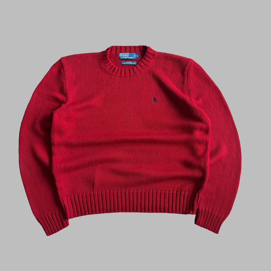 90s Polo Ralph Lauren Heavy Knit - L