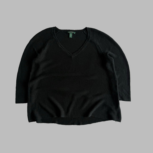 Y2K Polo Ralph Lauren Mesh Knit - L