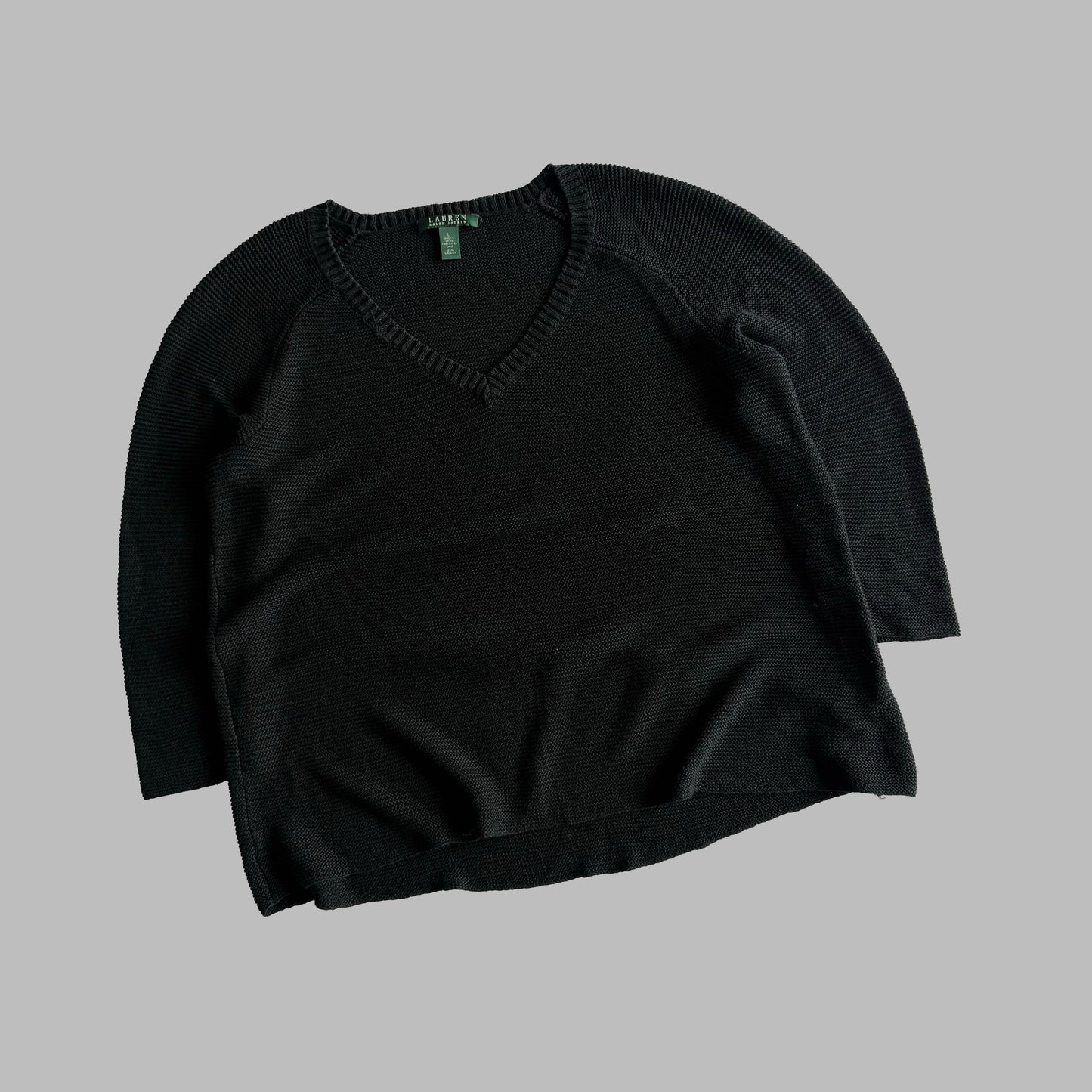 Y2K Polo Ralph Lauren Mesh Knit - L