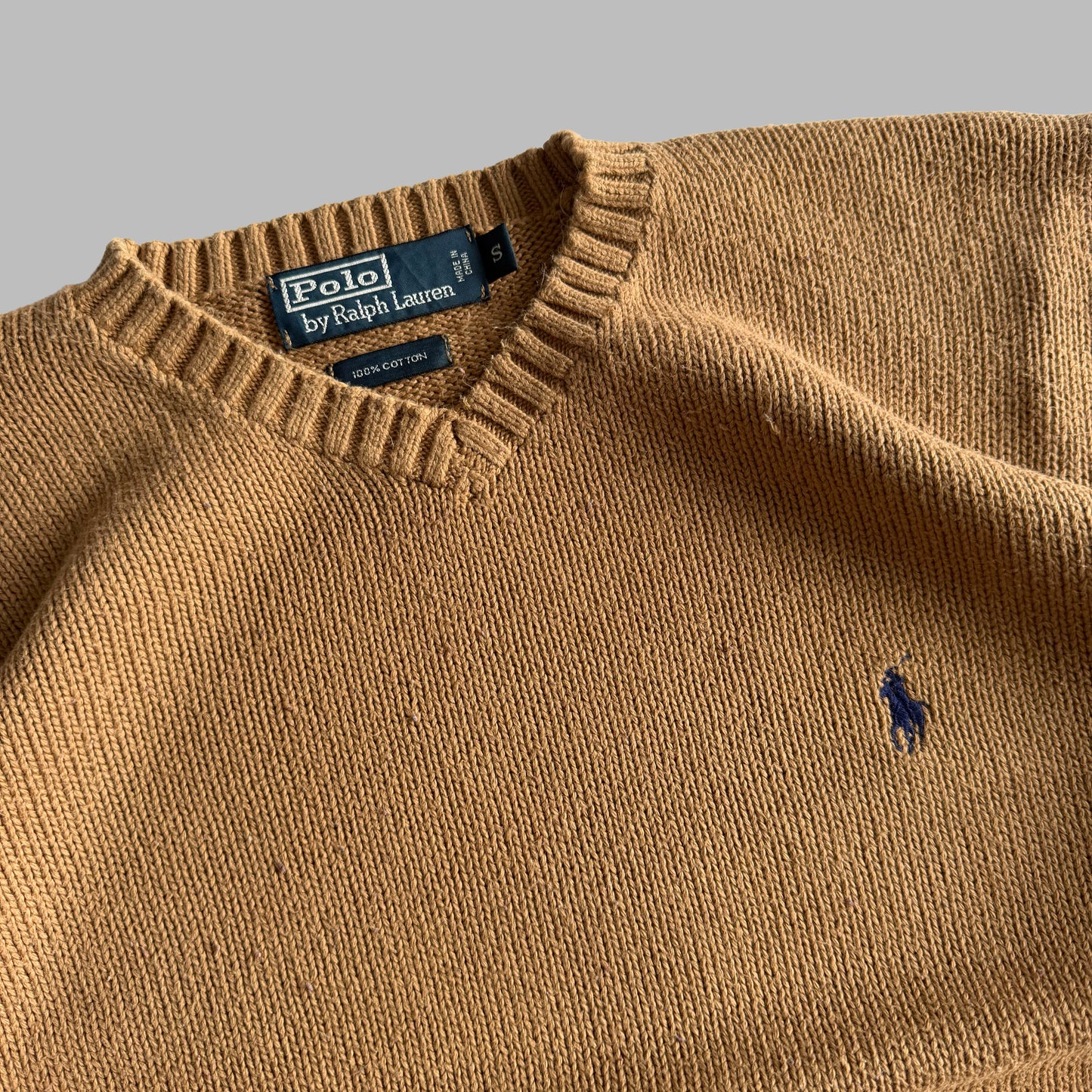 90s Polo Ralph Lauren Heavy Knit - S