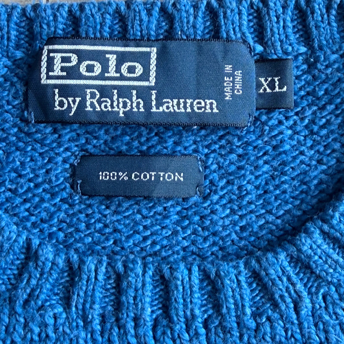 90s Polo Ralph Lauren Heavy Knit - XL