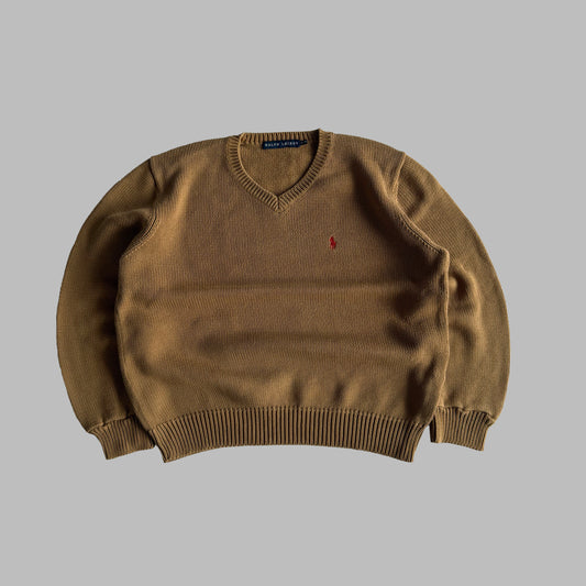 Y2K Polo Ralph Lauren Heavy Knit - M